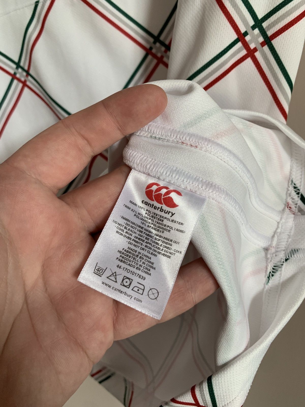 Canterbury of New Zealand Leicester Tigers Away Rugby Union Shirt Canterbury Jersey L Size US L / EU 52-54 / 3 - 8 Thumbnail
