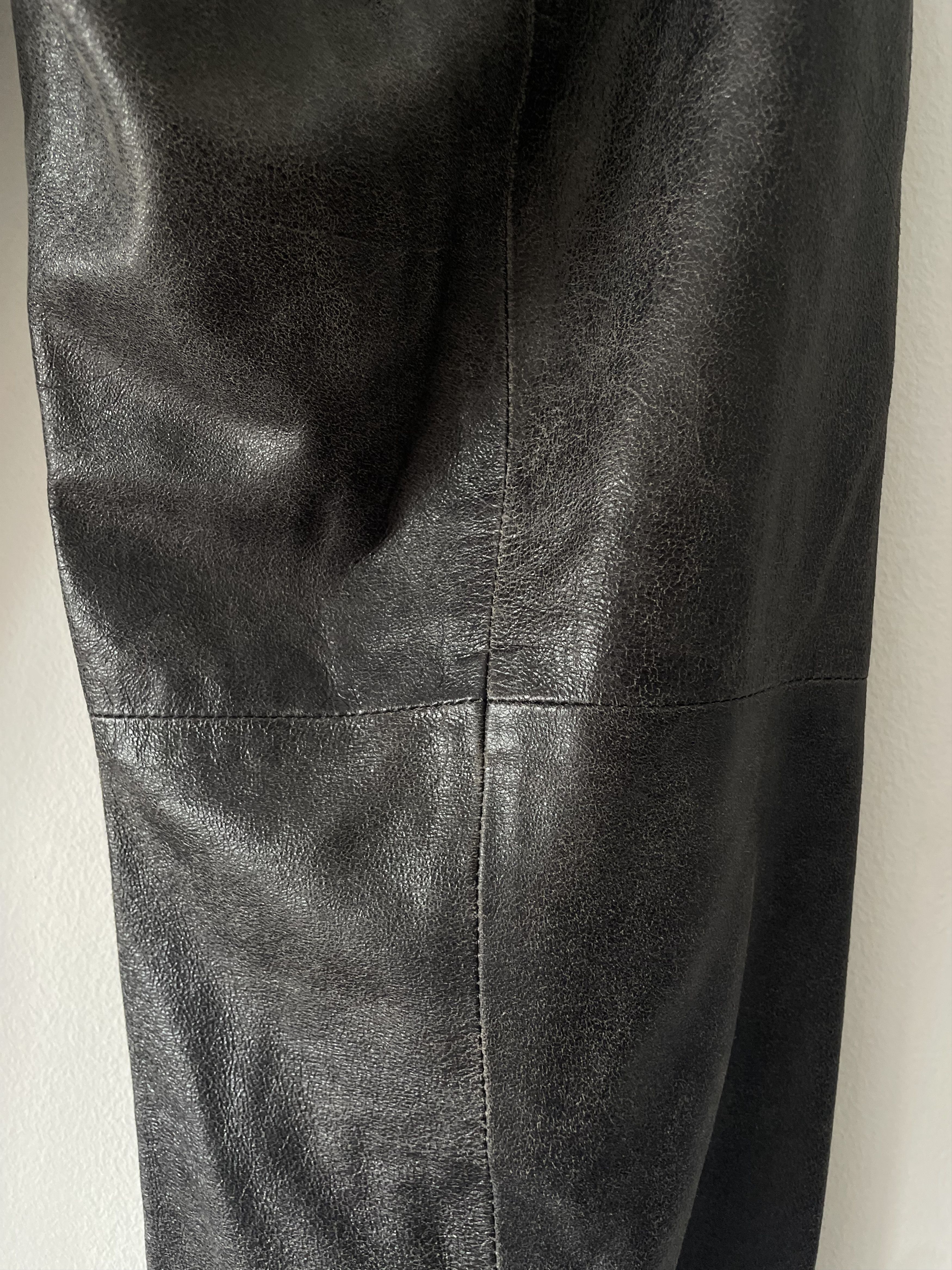 Jean Paul Gaultier Archive lamb leather JPG pants Size 32" / US 10 / IT 46 - 9 Thumbnail