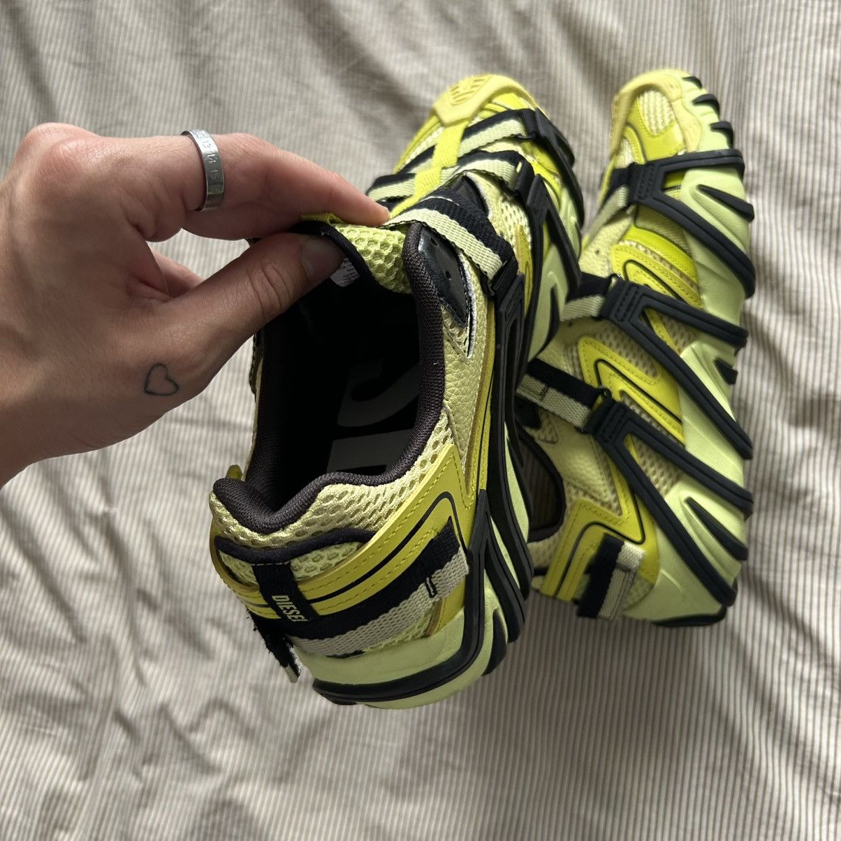 Diesel DIESEL S-prototype-cr Sneakers In Yellow,black Size US 9.5 / EU 42-43 - 5 Thumbnail