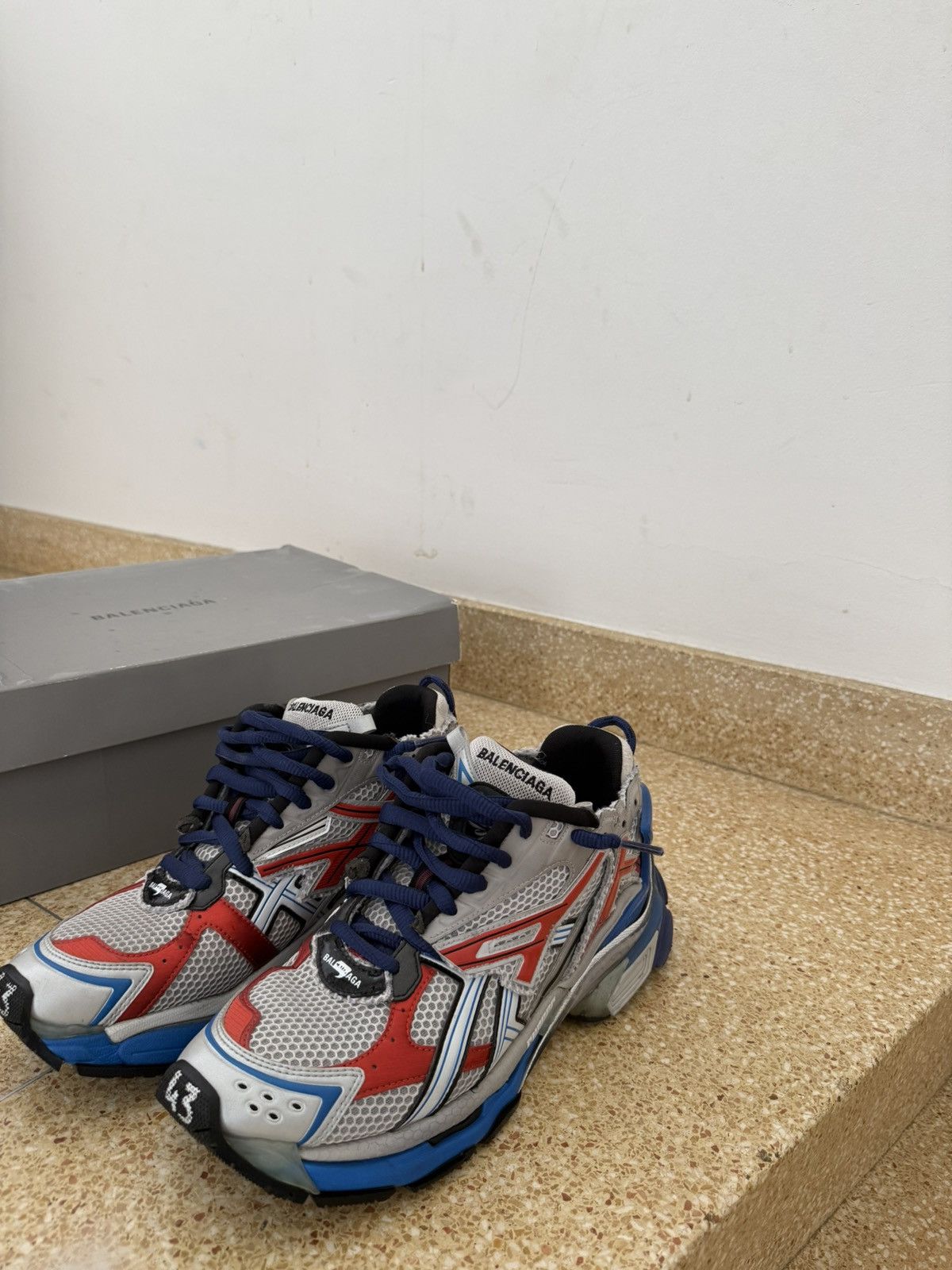 Balenciaga balenciaga runners Size US 10.5 / EU 43-44 - 3 Thumbnail
