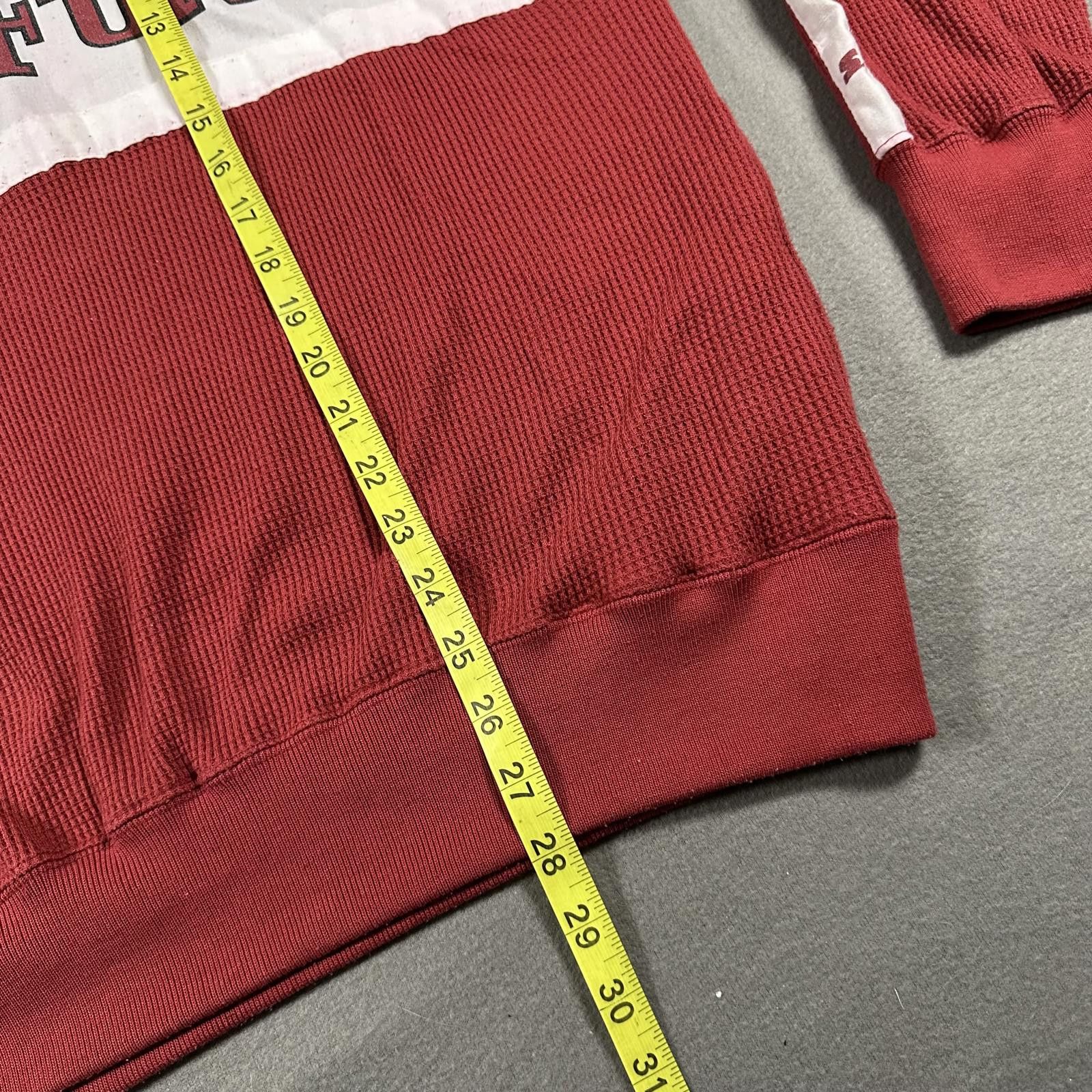 Starter Starter Men Long Sleeve Polo Shirt Waffle knit Stanford L Size US M / EU 48-50 / 2 - 7 Thumbnail