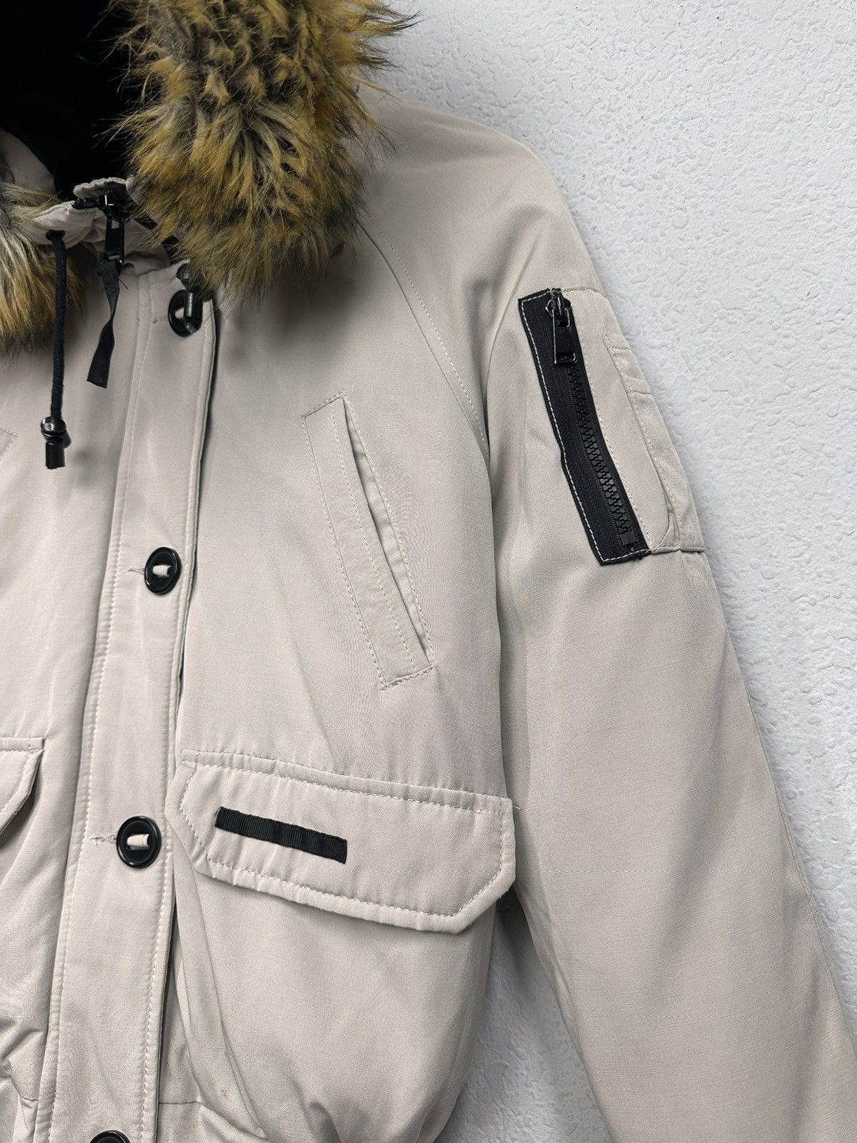 If Six Was Nine Vintage Ifsixwasnine Jacket Fur Mexx LGB Y2K Rare Kapital Size XS / US 0-2 / IT 36-38 - 6 Thumbnail