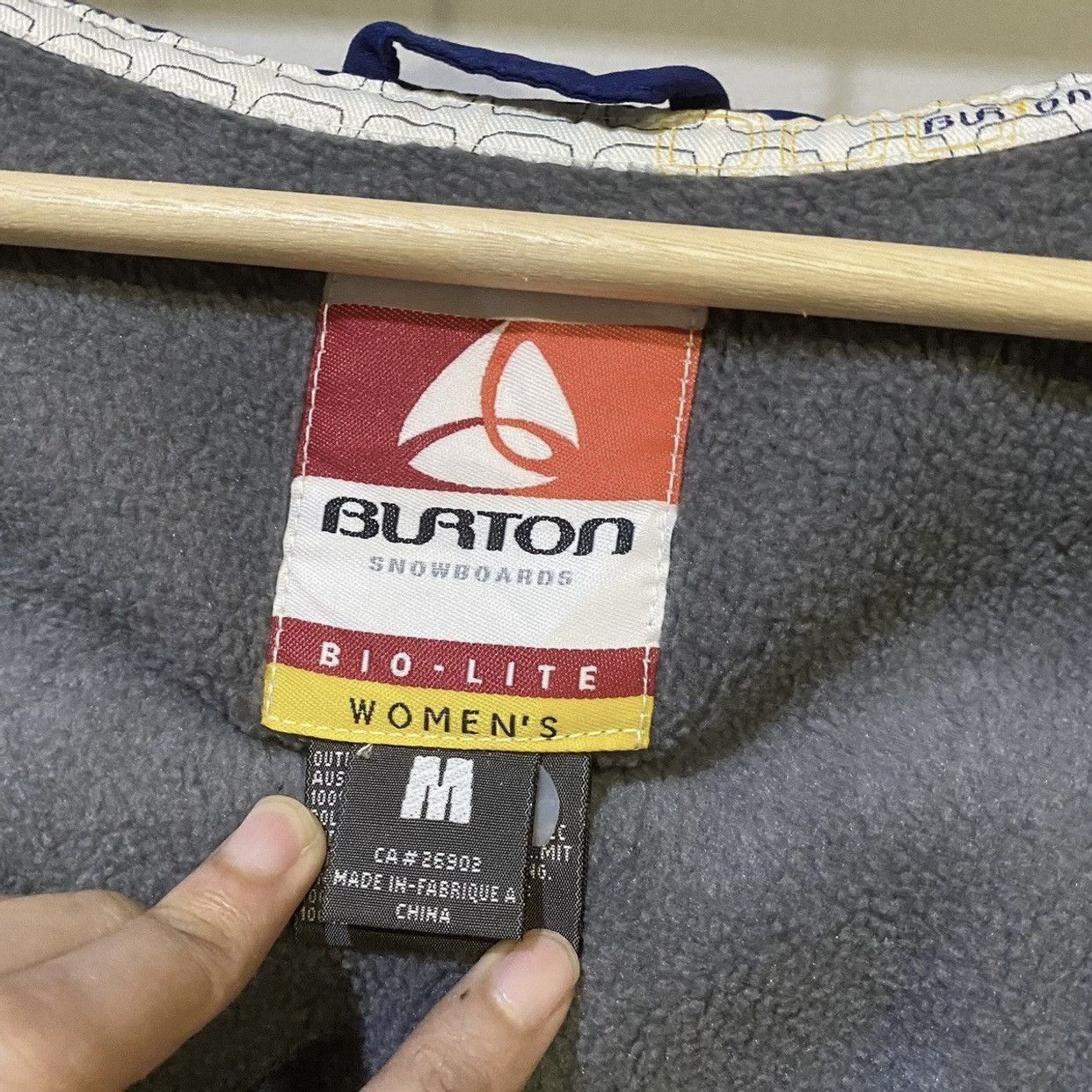 Burton Burton woman jacket Bio-Lite 90's snowboards Size M / US 6-8 / IT 42-44 - 10 Thumbnail
