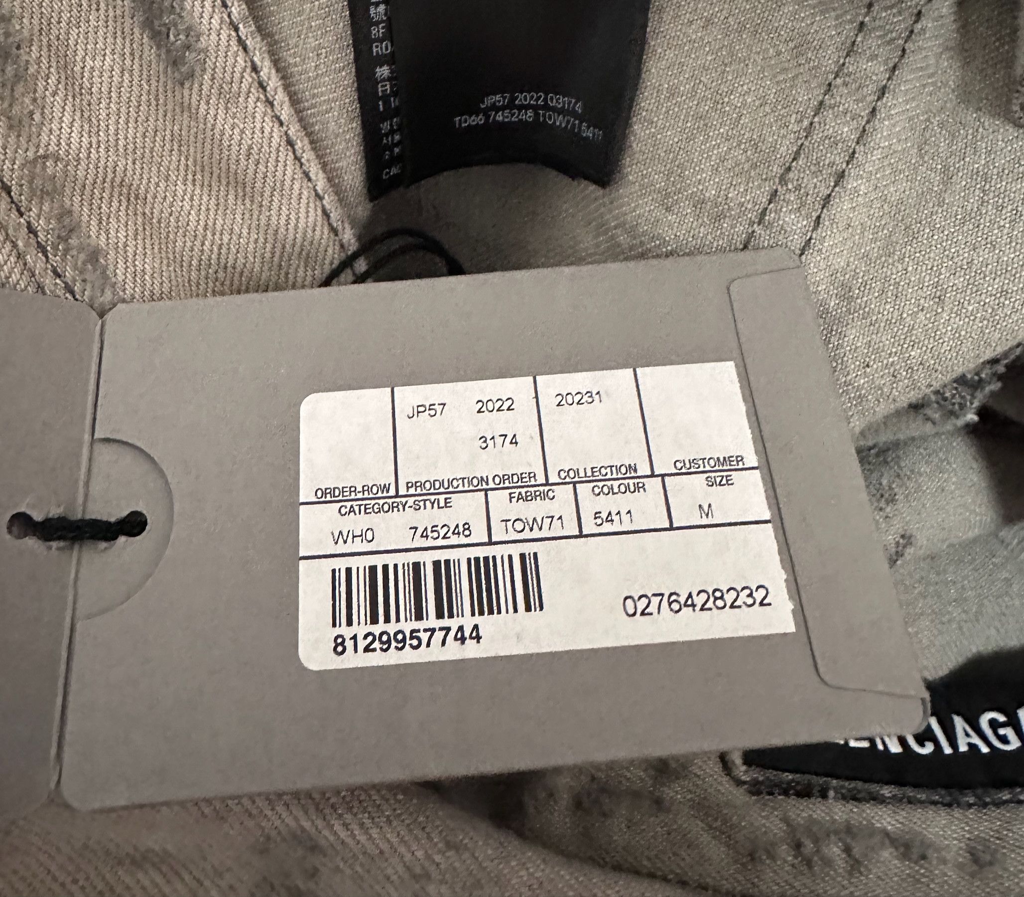 Balenciaga Balenciaga 22SS Super Destroyed Jeans in Light Grey Size US 32 / EU 48 - 9 Thumbnail