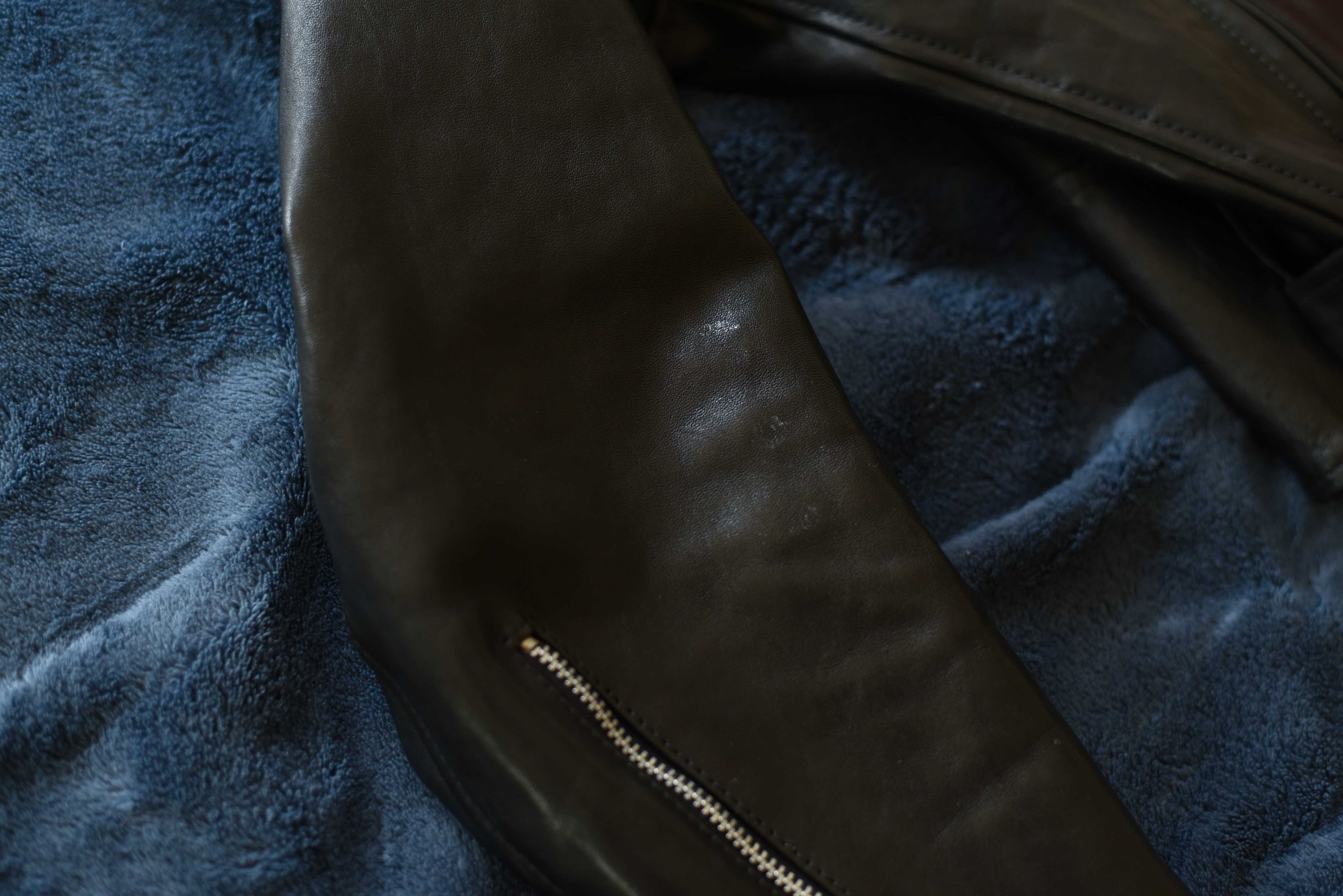 Other Bill Kelso Durable Code 33 Black Horsehide Leather Jacket 40 Size US M / EU 48-50 / 2 - 16 Thumbnail
