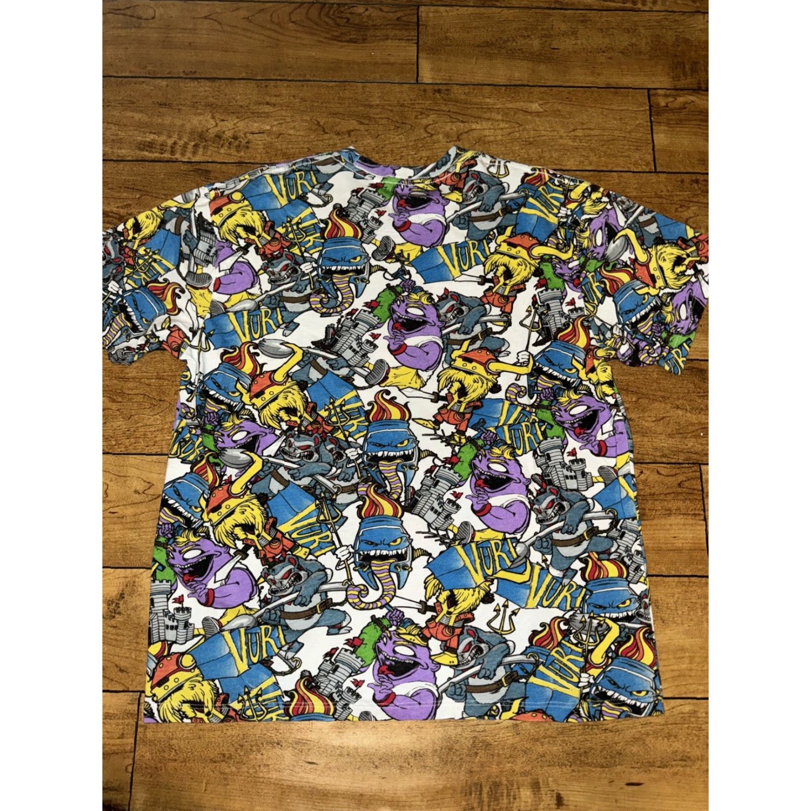 Gloverall Vurt Skateboarding All Over Print T-Shirt L Men Multicolor 21x25 Size US L / EU 52-54 / 3 - 4 Thumbnail