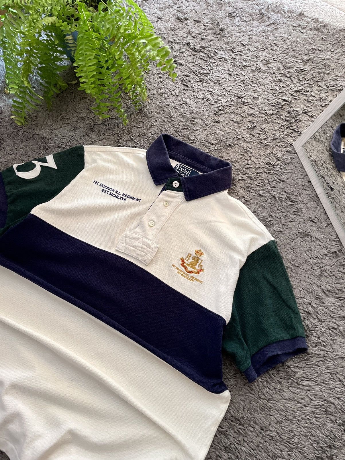 Polo Ralph Lauren × Vintage 00s Polo Ralph Lauren Streetwear Vintage Chief Keef Big Logo Size US M / EU 48-50 / 2 - 4 Thumbnail
