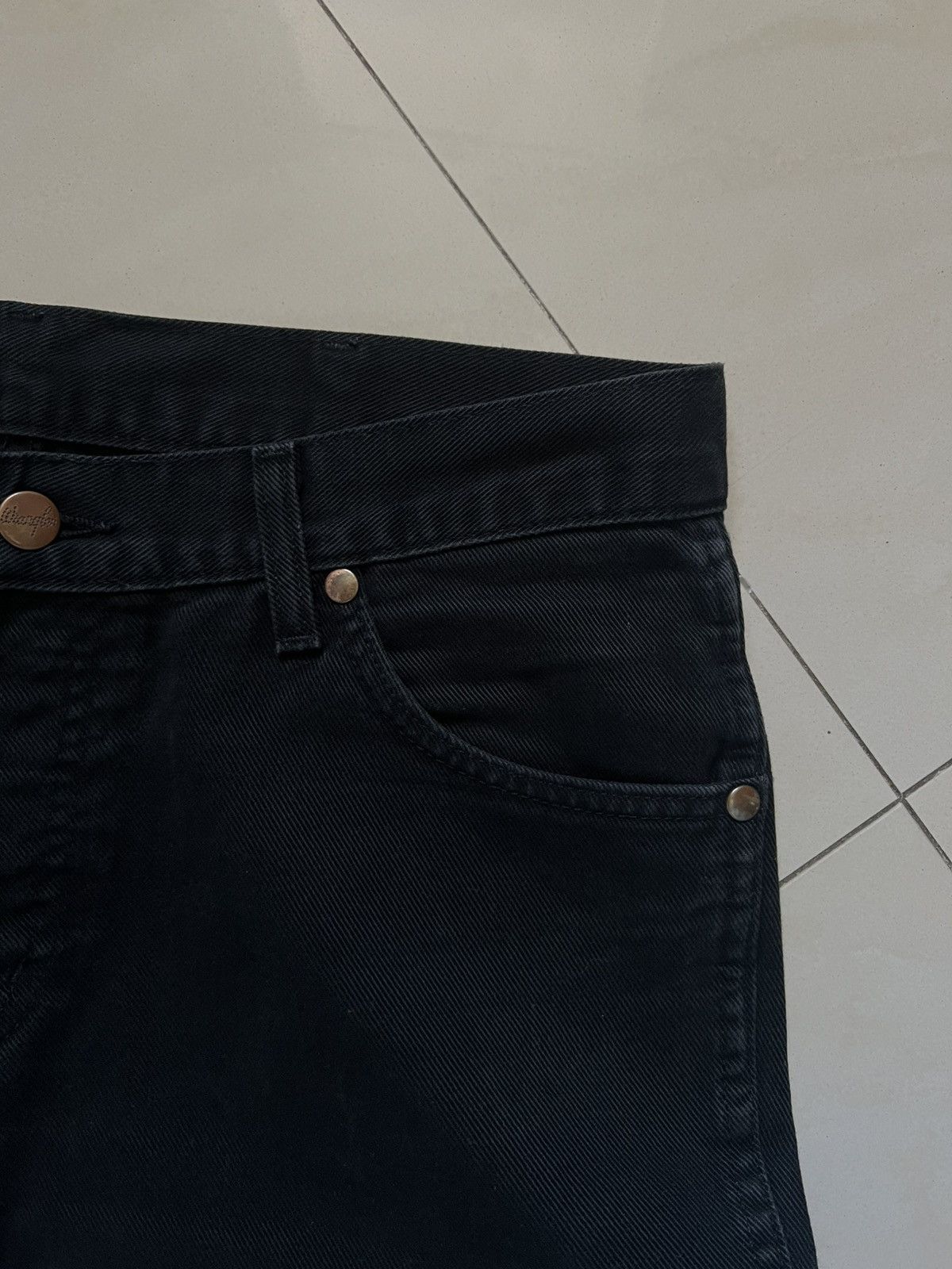 Wrangler Wrangler Evolution Black Jeans W32 L36 | Extra Long Tall Fit Size US 32 / EU 48 - 8 Thumbnail