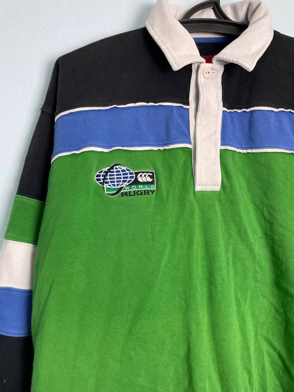 Canterbury of New Zealand × Vintage 1997 Rugby World Cup Jersey Shirt Size US M / EU 48-50 / 2 - 2 Thumbnail