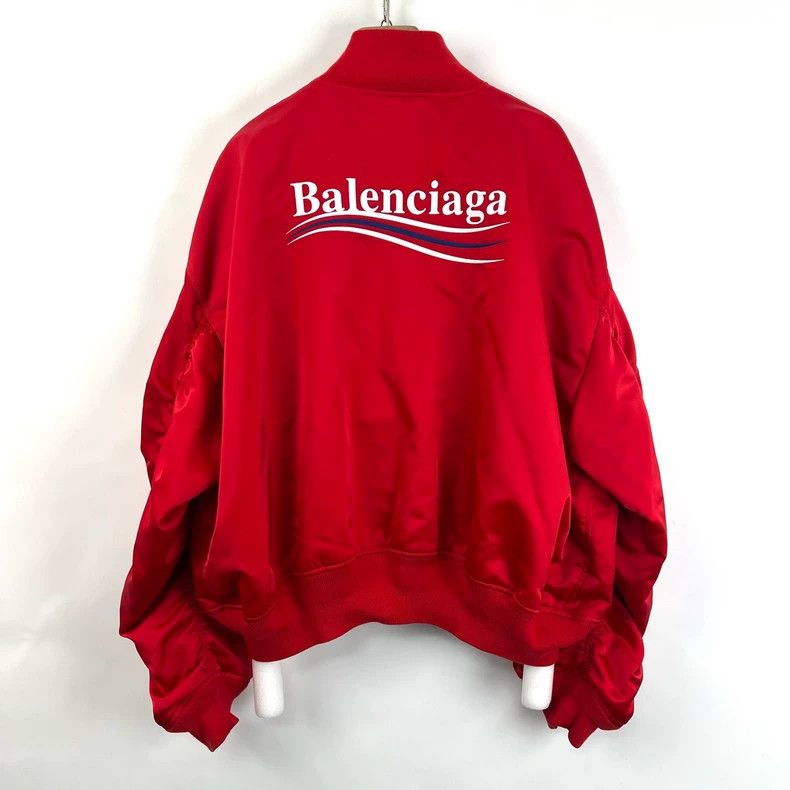 Balenciaga Balenciaga Front and Back Embroidered Cola Letter Logo Fli Size US XS / EU 42 / 0 - 3 Thumbnail