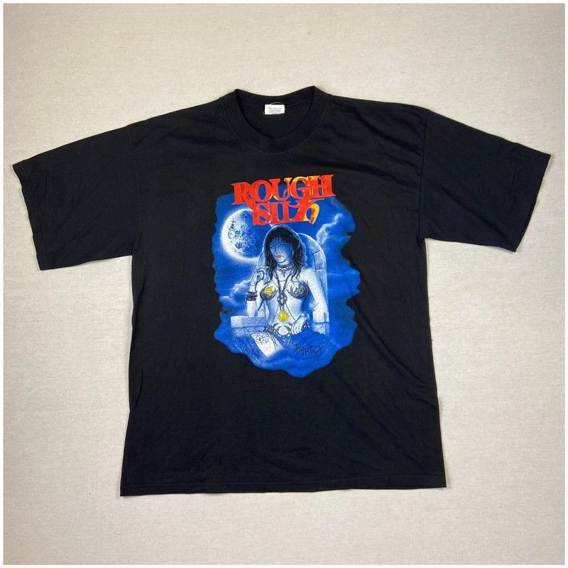 Vintage Vintage Rough Silk Tour T-Shirt Size US XL / EU 56 / 4 - 1 Thumbnail