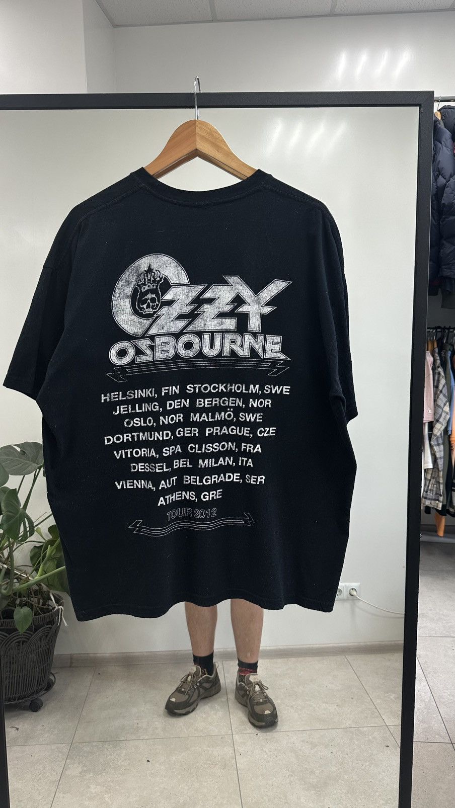 Ozzy Osbourne Vintage Ozzy Osbourne merch tee 2012 Size US XXL / EU 58 / 5 - 4 Thumbnail