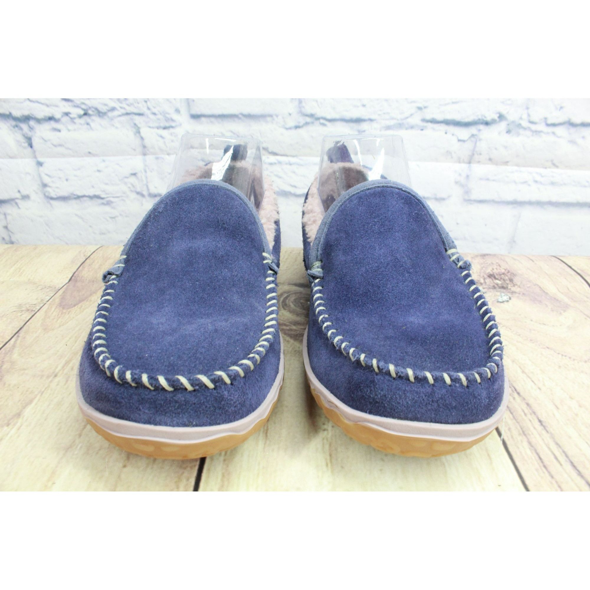 L.L. Bean LL Bean Women's Fleece Mountain Moccasin Slippers Size US 6 / IT 36 - 4 Thumbnail