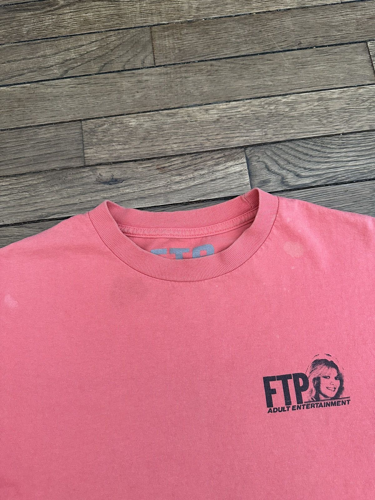 Fuck The Population RARE FTP "Adult Entertainment " Pink Woman Logo OG Tee Size US M / EU 48-50 / 2 - 7 Thumbnail