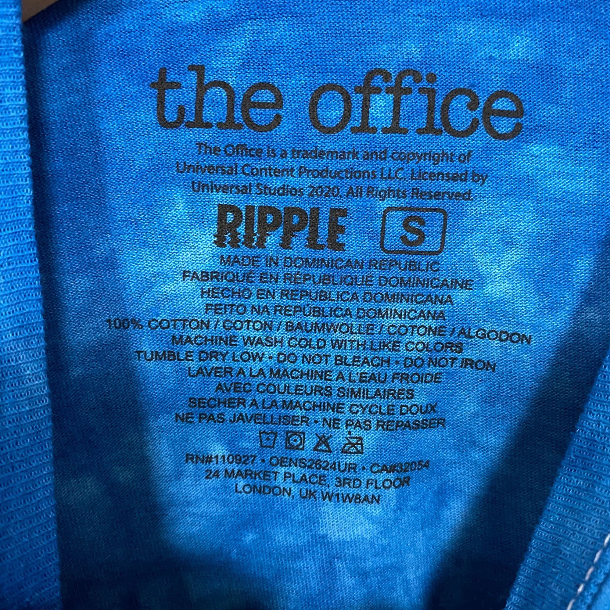 Other The Office Dunder Mifflin Inc. Paper Company Tie Dye T-Shirt Size US S / EU 44-46 / 1 - 4 Thumbnail