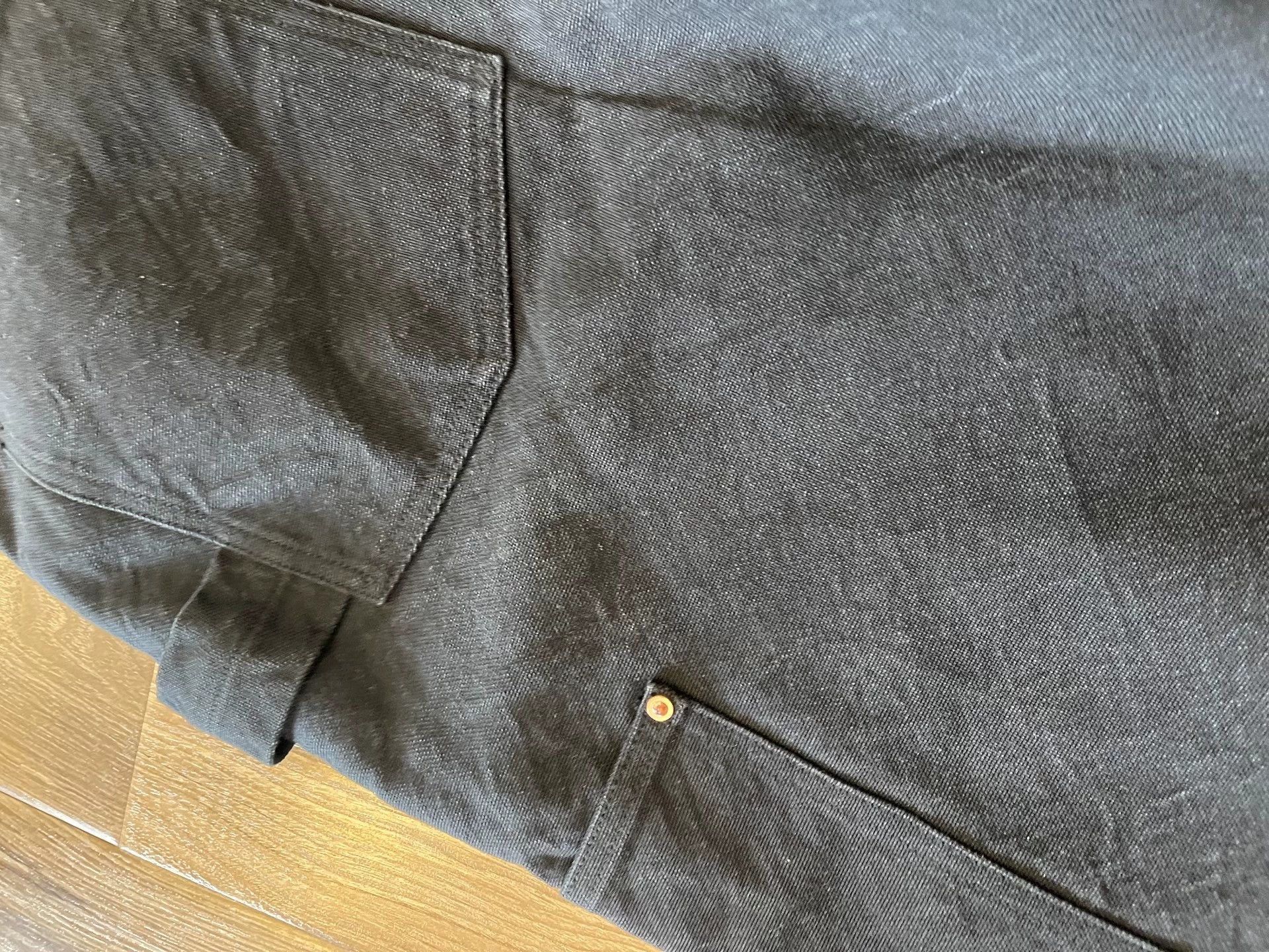 Comoli COMOLI 25SS Canvas Duck Painter Pants Black Size 2 Near Mint Size US 32 / EU 48 - 6 Thumbnail