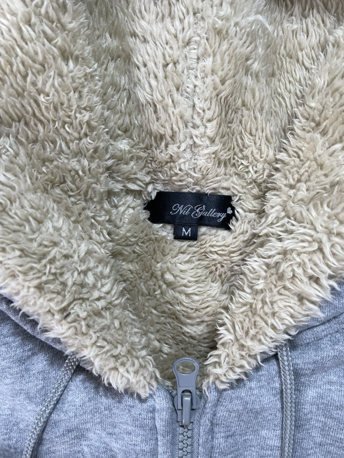 If Six Was Nine Japanese Distressed Zip Fur Hoodie ifsix lgb punk style Size US M / EU 48-50 / 2 - 4 Thumbnail