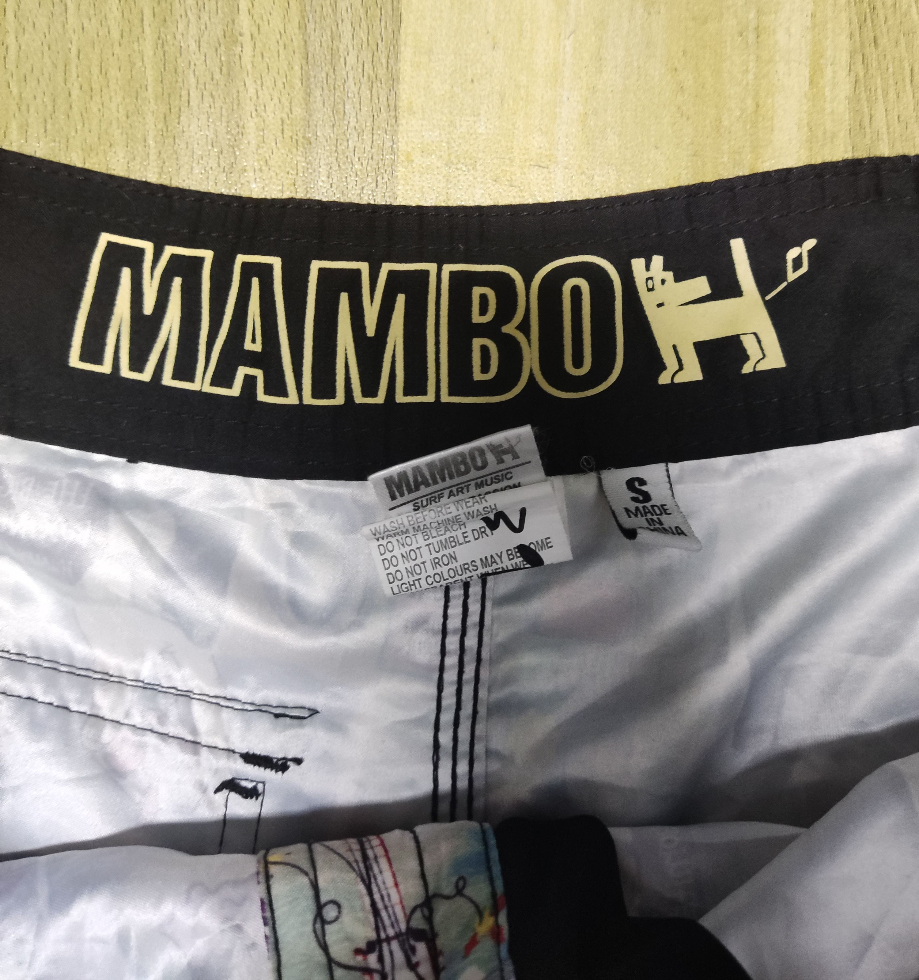 Mambo Mambo Pop-art Collage Board Short Size US 31 - 10 Thumbnail