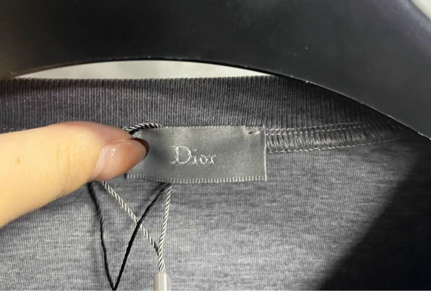Dior Dior gray printed crewneck long-sleeve sweatshirt Size US L / EU 52-54 / 3 - 3 Thumbnail