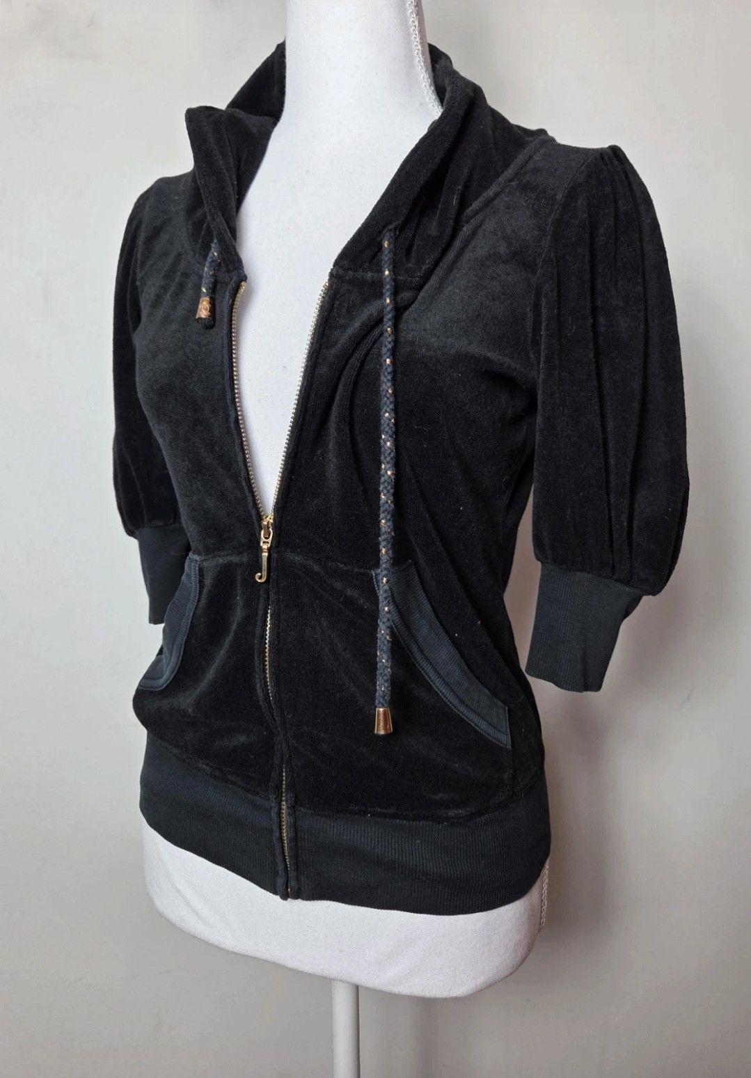 Juicy Couture Juicy Couture vintage Made in USA velour zip Size M / US 6-8 / IT 42-44 - 2 Thumbnail