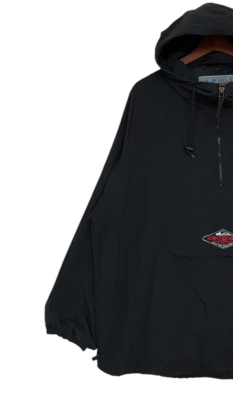 Quiksilver × Vintage Vintage Brand Quicksilver Anorak Hoodies 1990s Size US L / EU 52-54 / 3 - 3 Thumbnail