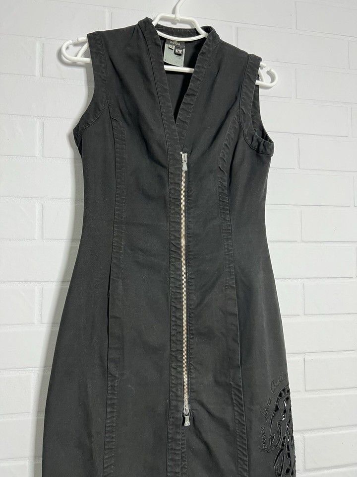 Versace Versace Jeans Couture Vintage Denim Dress Cotton Size 28/42 Size M / US 6-8 / IT 42-44 - 2 Thumbnail