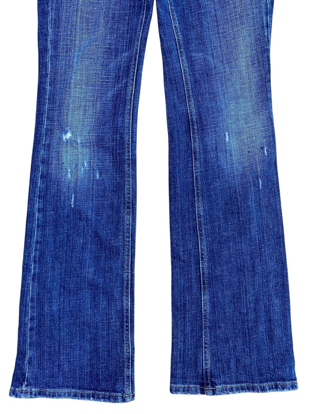 Diesel Diesel Dark Blue Wash Style Flare Jeans Size US 32 / EU 48 - 9 Thumbnail