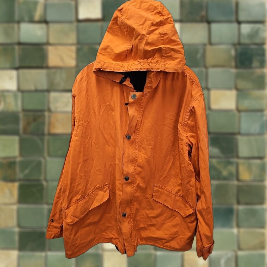 Polo Ralph Lauren Vtg Polo Ralph Lauren Parka Jacket Men's Sz L Orange Hooded Full Zip Solid Vintage Style Casual Winter Outdoor Classic 90s Mens Size US L / EU 52-54 / 3 - 1 Thumbnail