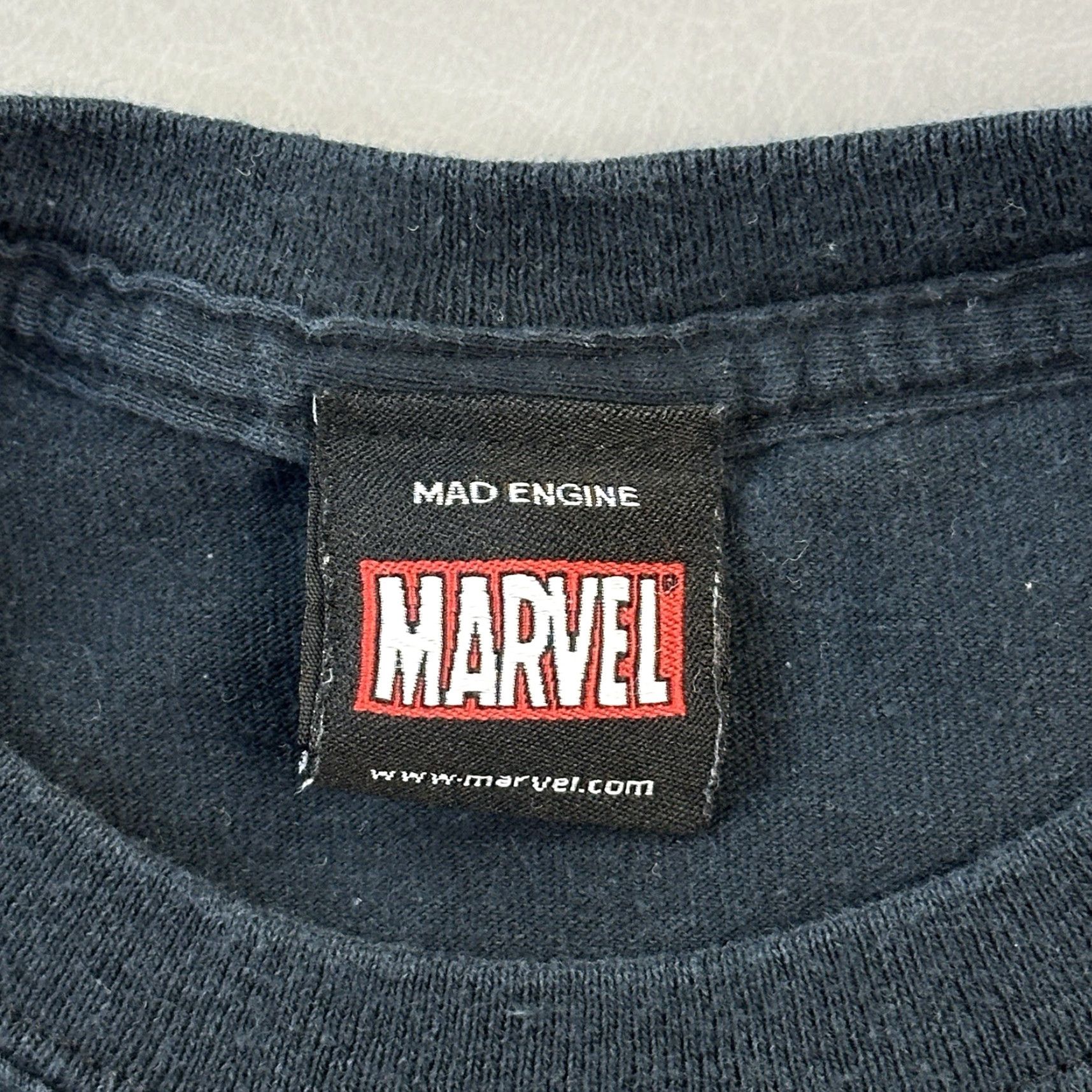Vintage Vintage Marvel Mad Engine Shirt Mens Small Marvel Comics Punisher Skull Graphic Y2K-1990s 2000s Skull Graphic Punisher Marvel Size US S / EU 44-46 / 1 - 4 Thumbnail