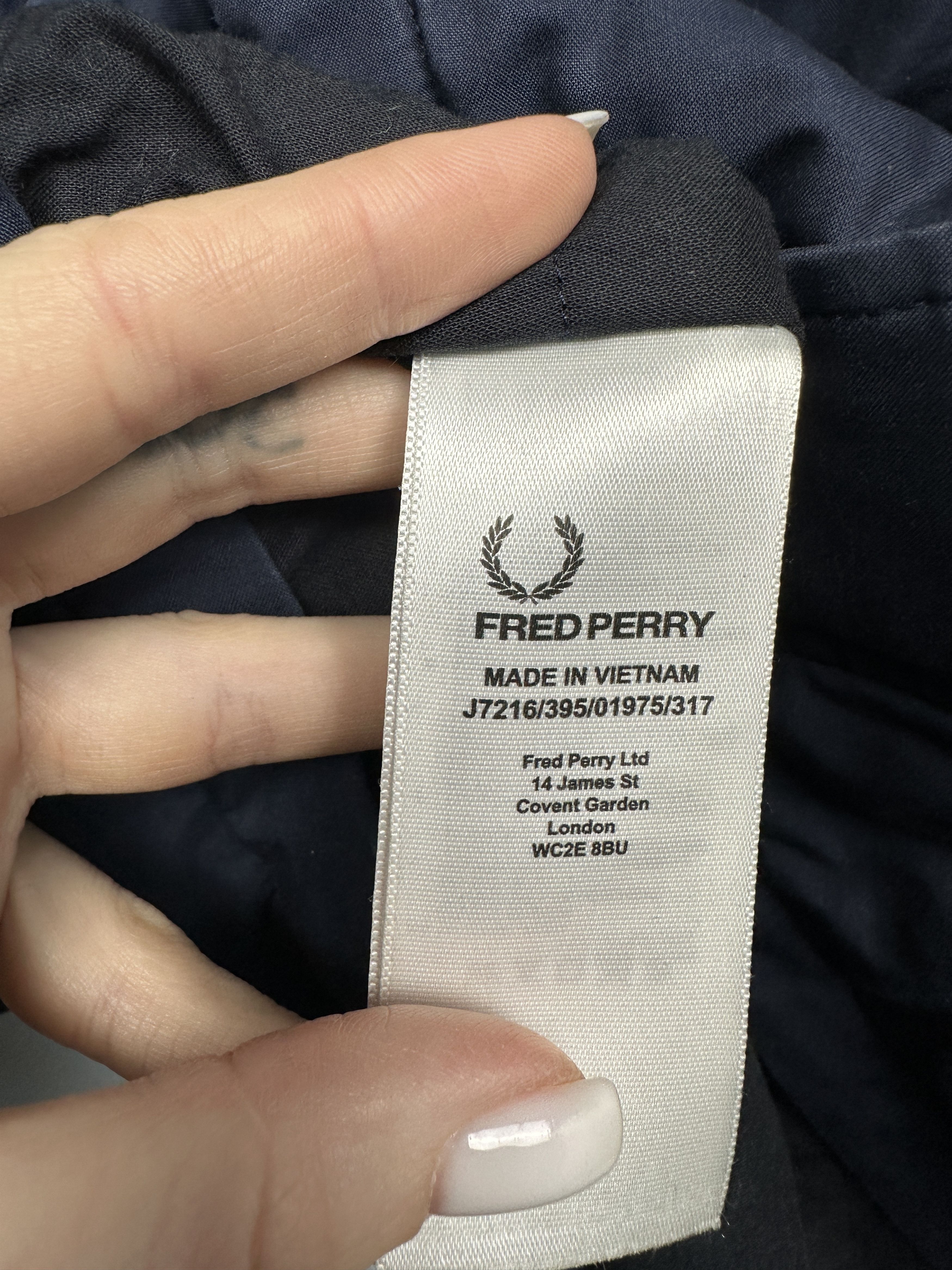 Fred Perry Fred Perry Vintage Mens Parka Jacket Size US L / EU 52-54 / 3 - 5 Thumbnail