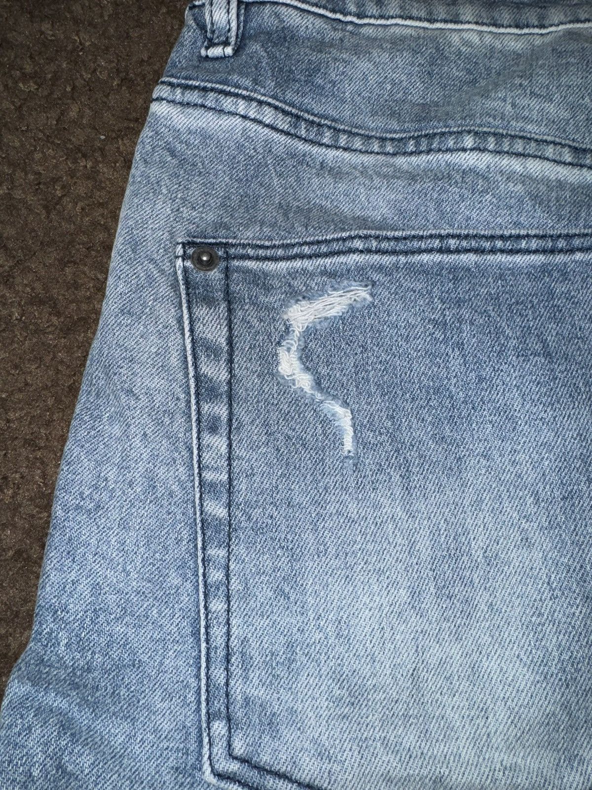 Ksubi Ksubi Chitch Spray out Yellow Jeans Size US 34 / EU 50 - 6 Thumbnail