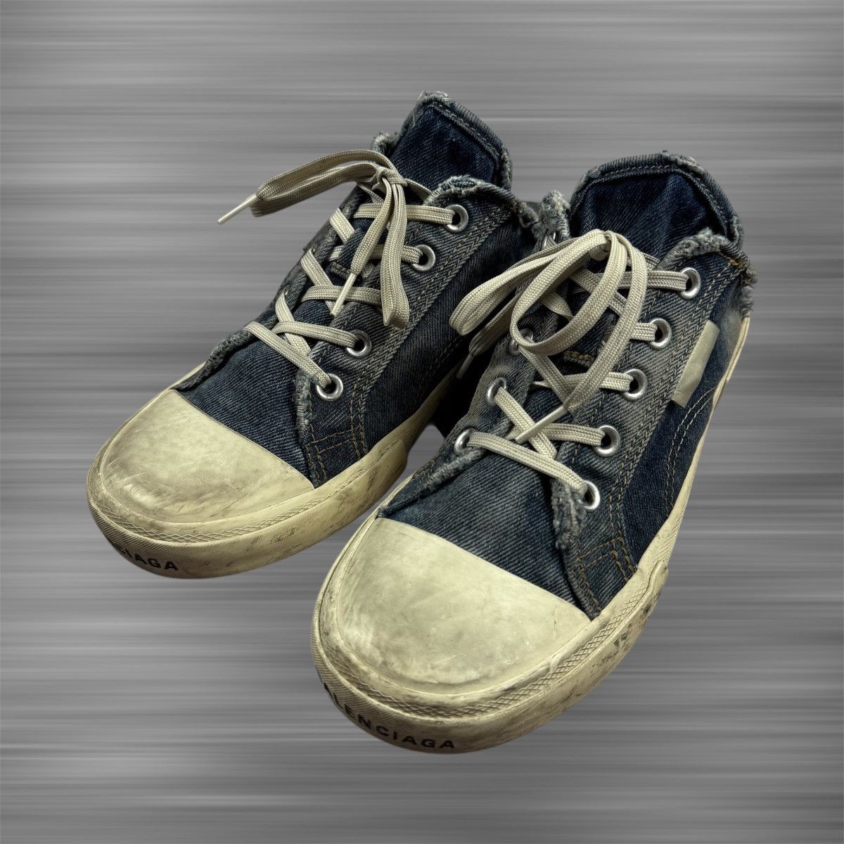 Balenciaga Balenciaga Mules Destroyed Denim & Rubber Size US 8.5 / EU 41-42 - 1 Thumbnail