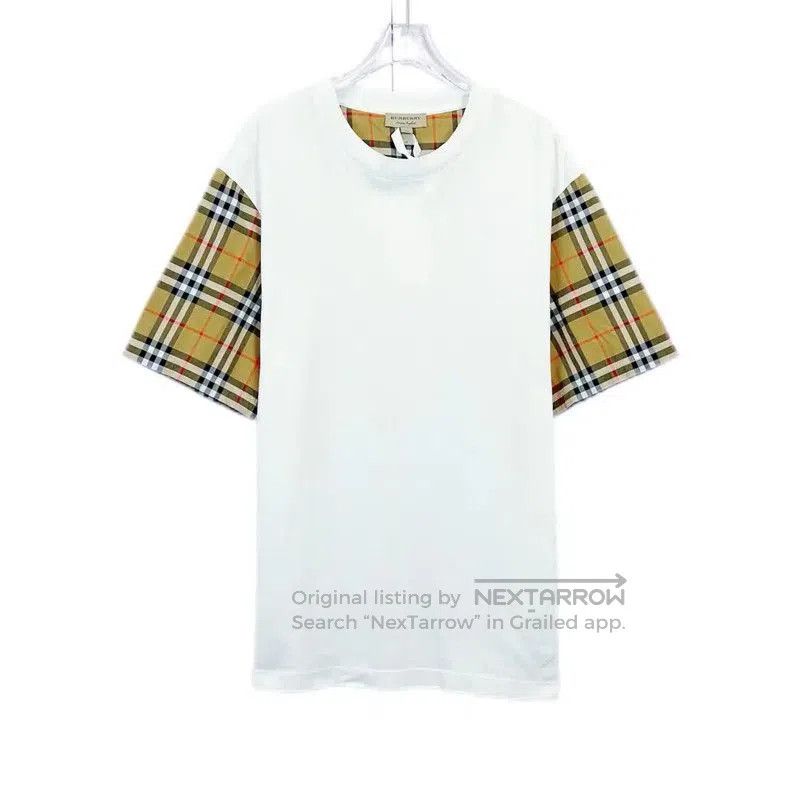 Burberry Burberry Summer White Cotton T-Shirt. Size S / US 4 / IT 40 - 1 Thumbnail