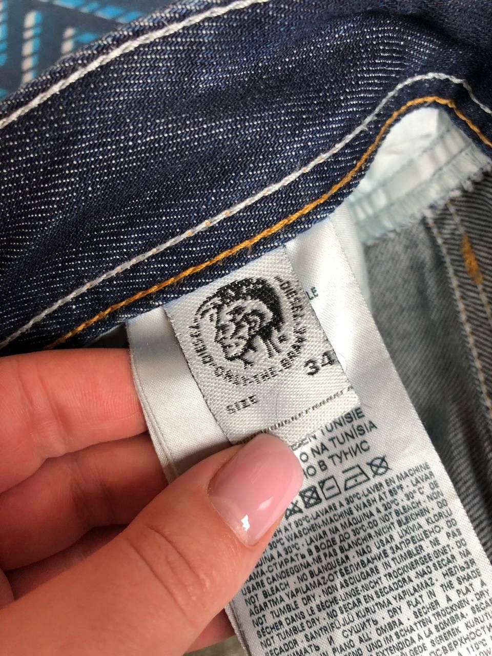 Diesel × Vintage Vintage Diesel 90’s Y2K Style Baggy Wide Denim Jeans Pants Size US 34 / EU 50 - 4 Thumbnail