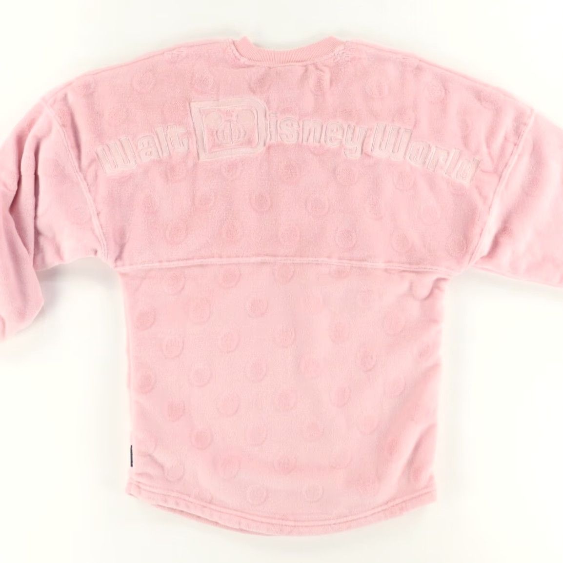 Disney Disney Spirit Jersey Plush Solid Sweatshirt Pink Women's XS Shirt Size XS / US 0-2 / IT 36-38 - 4 Thumbnail