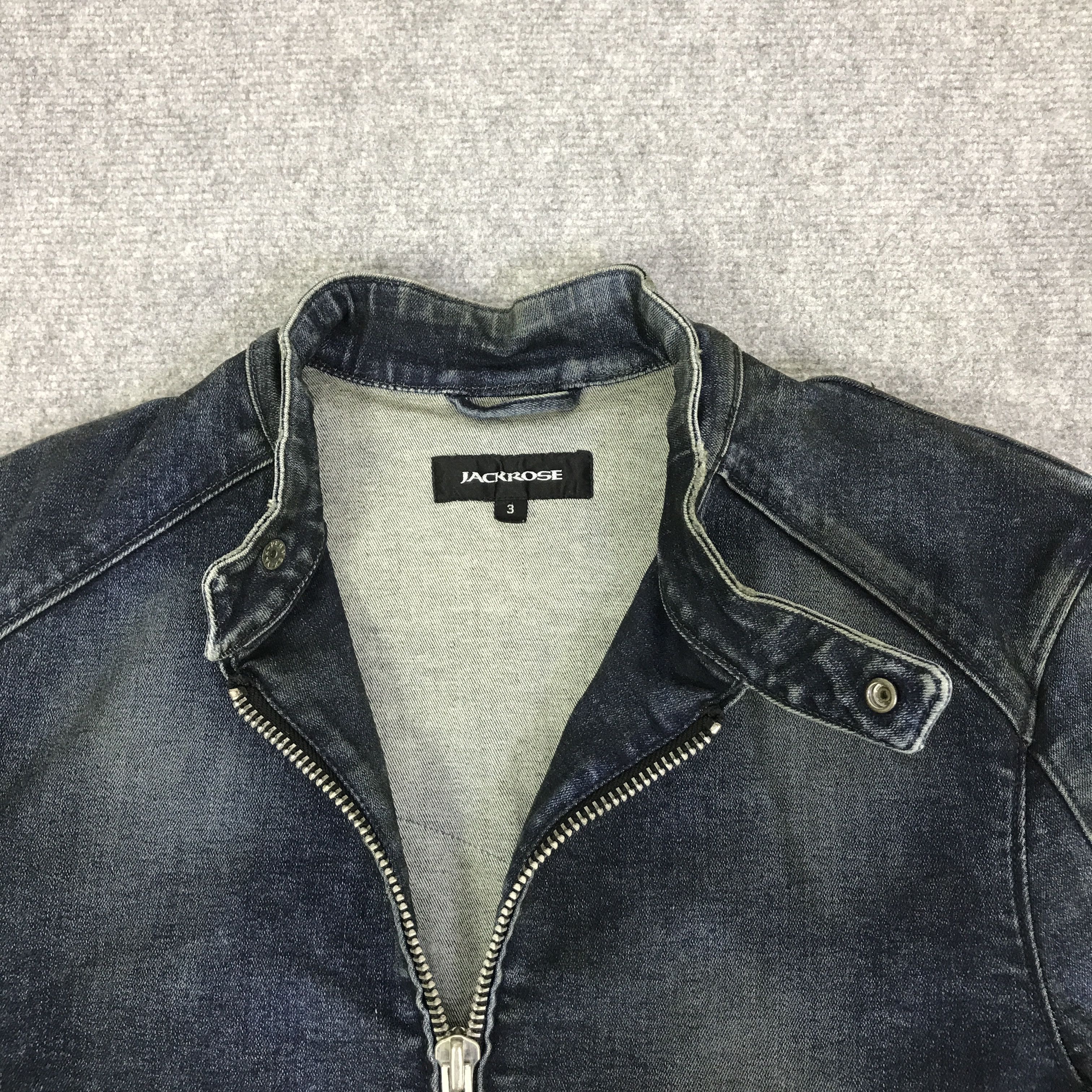 JACKROSE JACKROSE JAPAN PUNK DENIM JACKET K81B19 Size US L / EU 52-54 / 3 - 7 Thumbnail