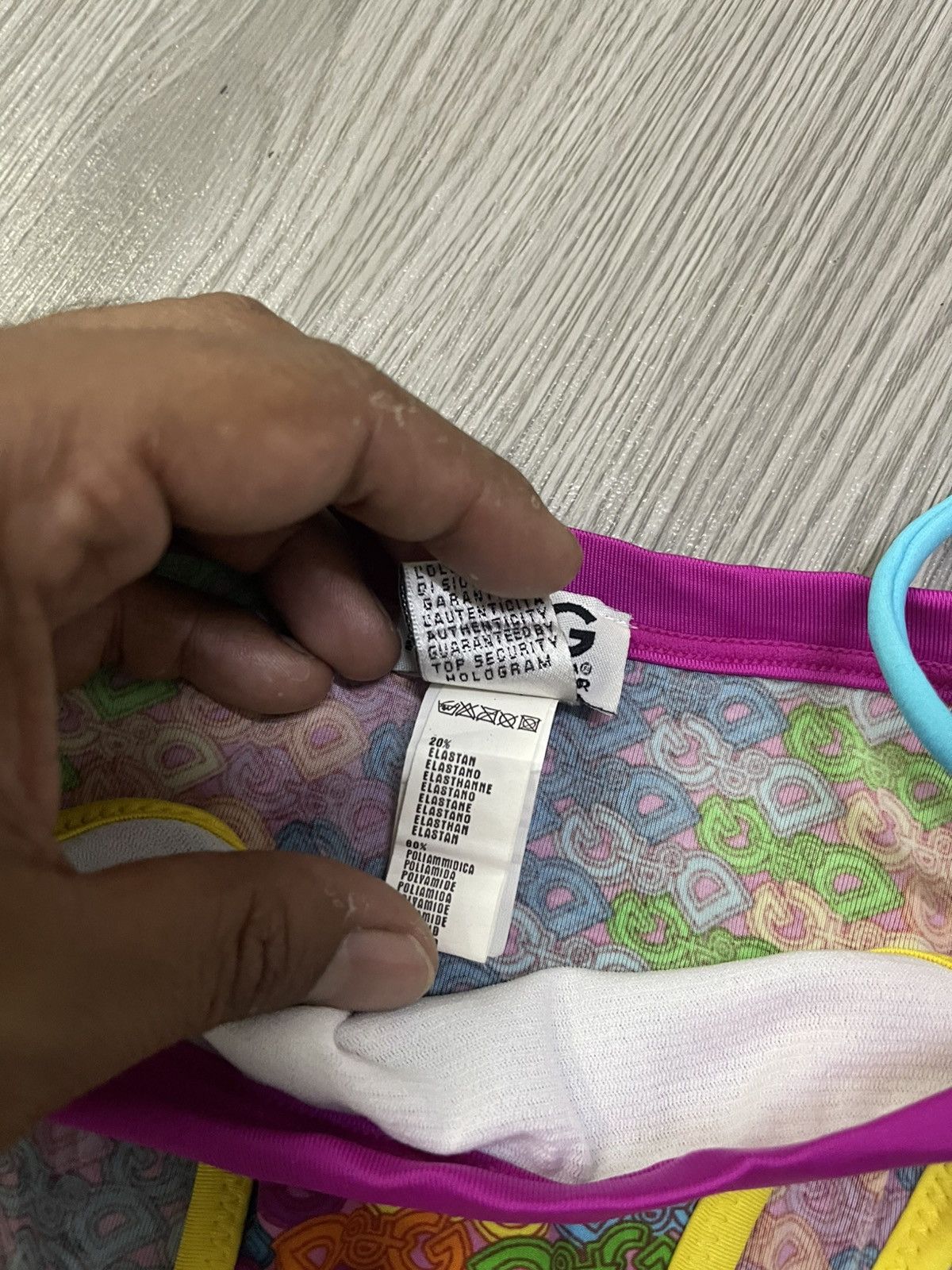 Dolce & Gabbana Dolce & Gabbana Monogram Beachwear Size ONE SIZE - 6 Thumbnail