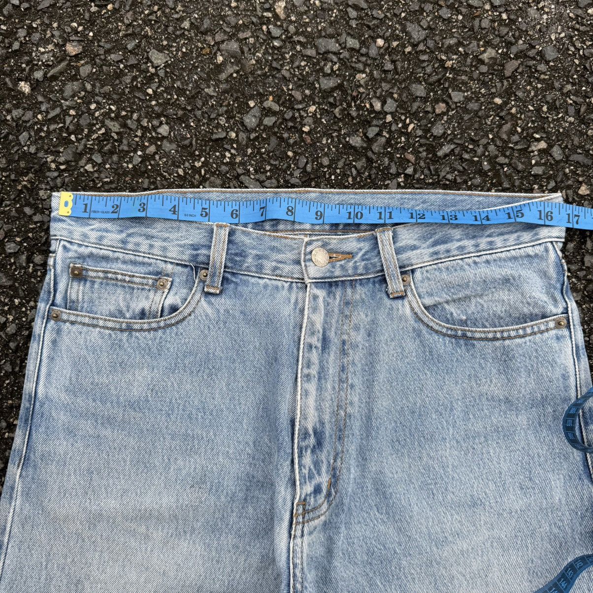 Japanese Brand W33 VINTAGE ORIGINAL DENIM STRAIGHT FADED JEAN PANTS Size US 33 - 7 Thumbnail
