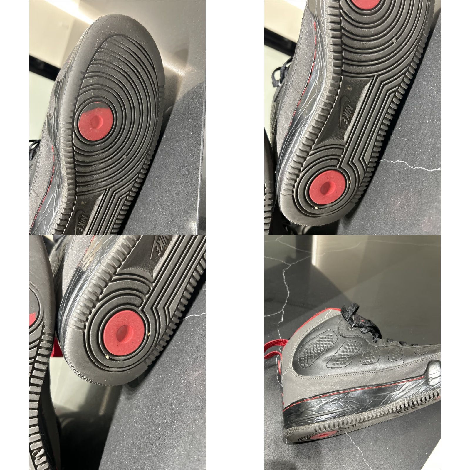 Nike VINTAGE Air Jordan 10 Fusion Charcoal Size 9 Mens Nike Retro Black Red AF1 352753-061 Sneaker Mens Size US 9 / EU 42 - 10 Thumbnail