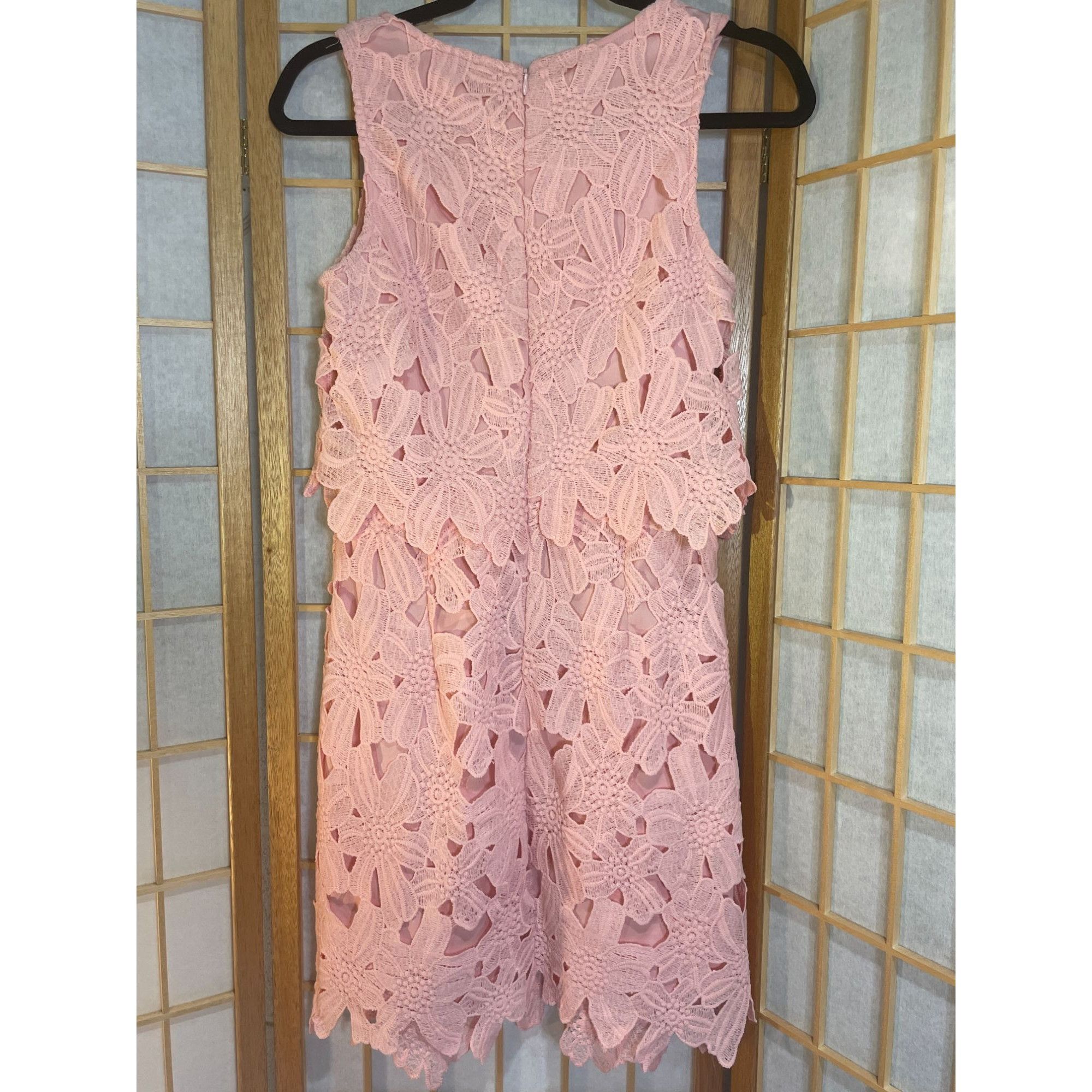 Other Francesca's Miami Sm Lace Floral Dress Size S / US 4 / IT 40 - 6 Thumbnail