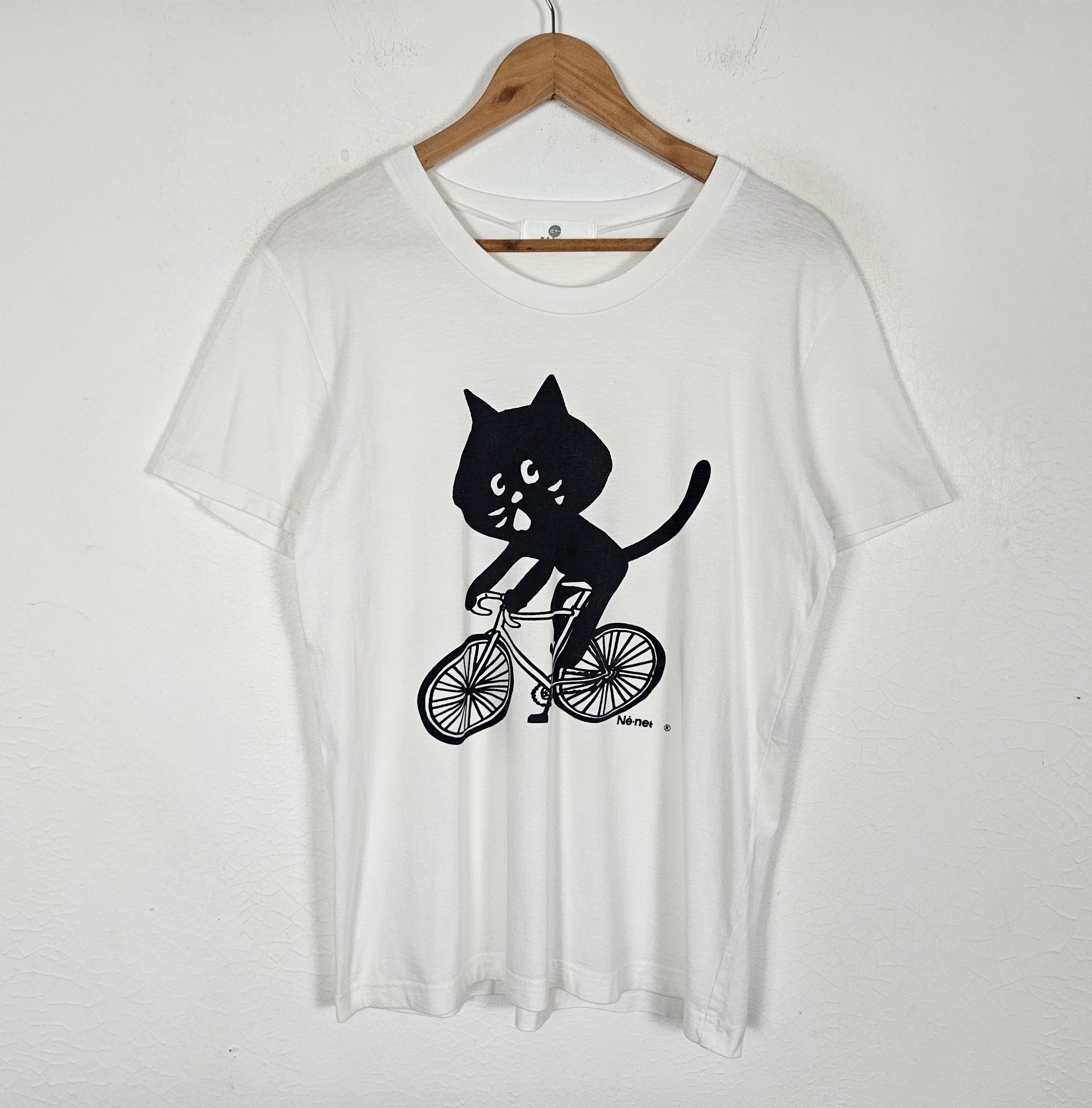 Issey Miyake Ne net Issey Miyake Cat shirt Size US M / EU 48-50 / 2 - 2 Thumbnail