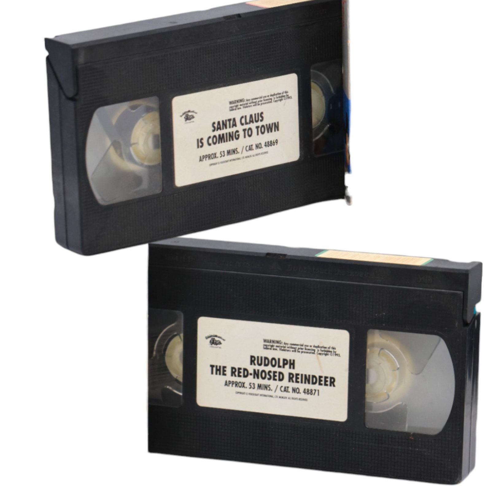 Other Rudolph & Santa Claus is Coming to Town Christmas VHS Tapes Size ONE SIZE - 1 Thumbnail