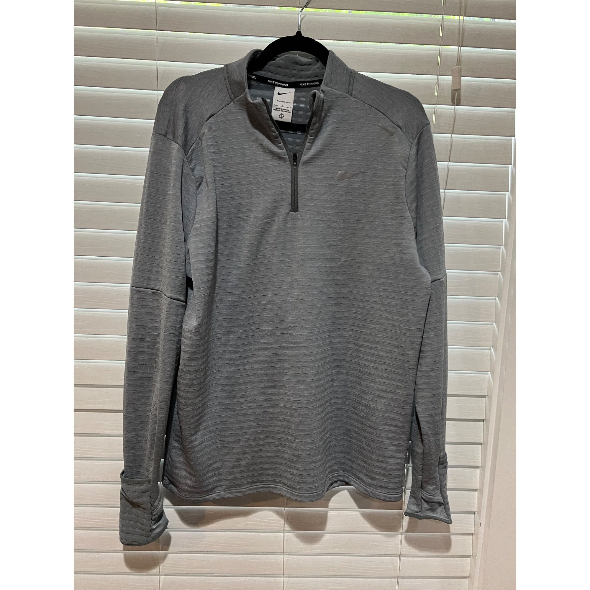 Nike Nike Running Long Sleeve 1/4 Zip - Size L Size US L / EU 52-54 / 3 - 1 Thumbnail