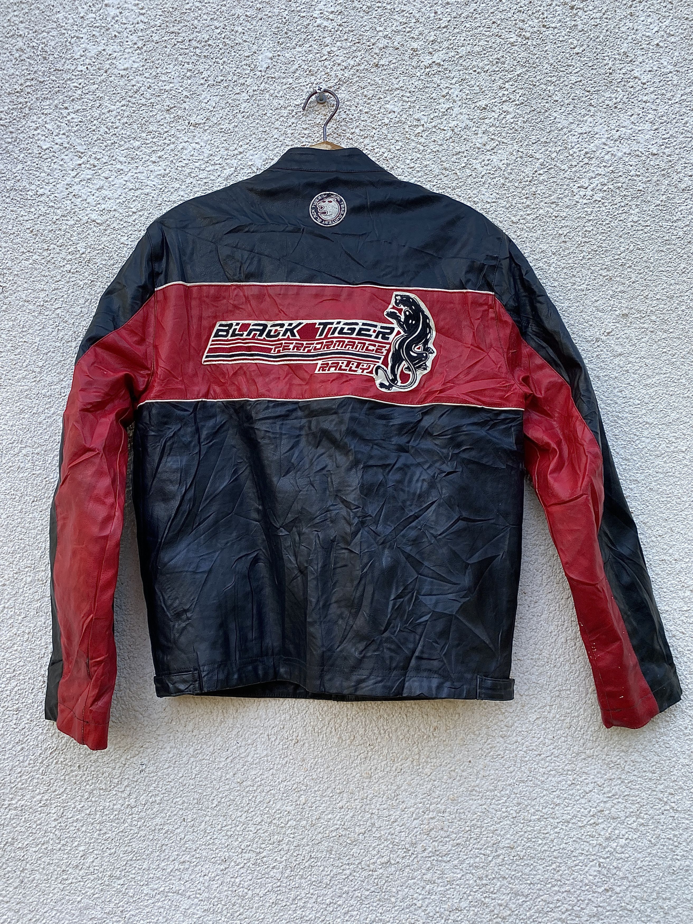Hysteric Glamour Yohji Yamamoto Style Cropped Racing Leather Jacket Carti Size US M / EU 48-50 / 2 - 4 Thumbnail
