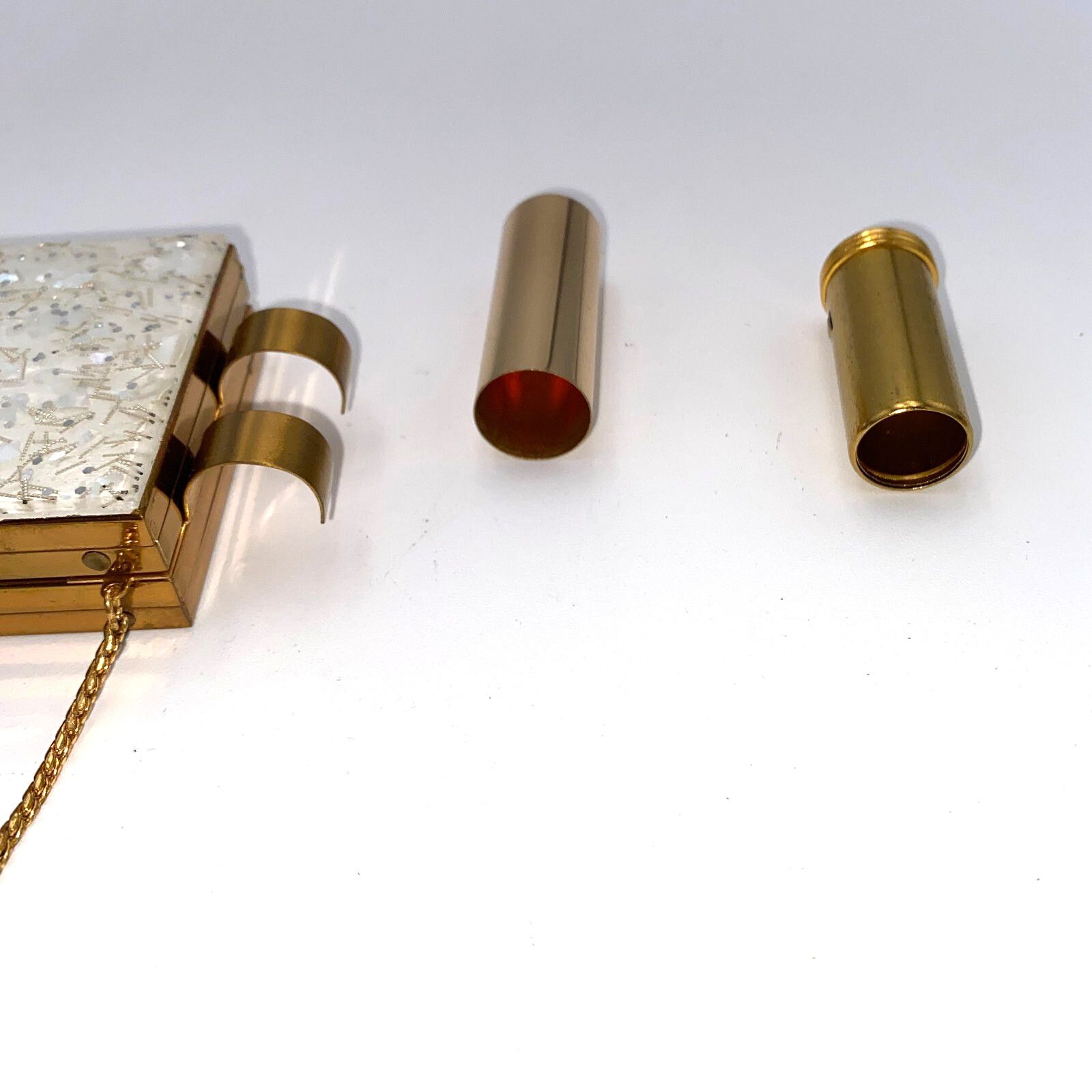 Other Zell 5th Avenue Confetti Lucite Party Case Minaudiere 1950s Size ONE SIZE - 12 Thumbnail