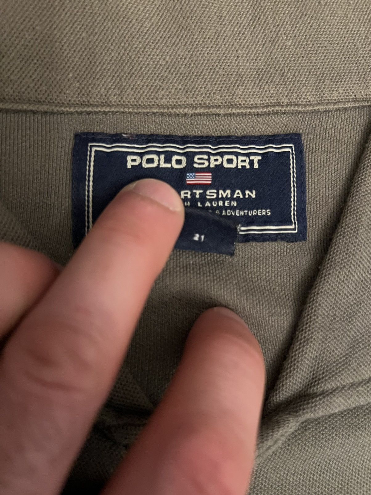 Polo Ralph Lauren Archive OG Polo Sport Sportsman Long-sleeve Knit Polo Size US M / EU 48-50 / 2 - 8 Thumbnail