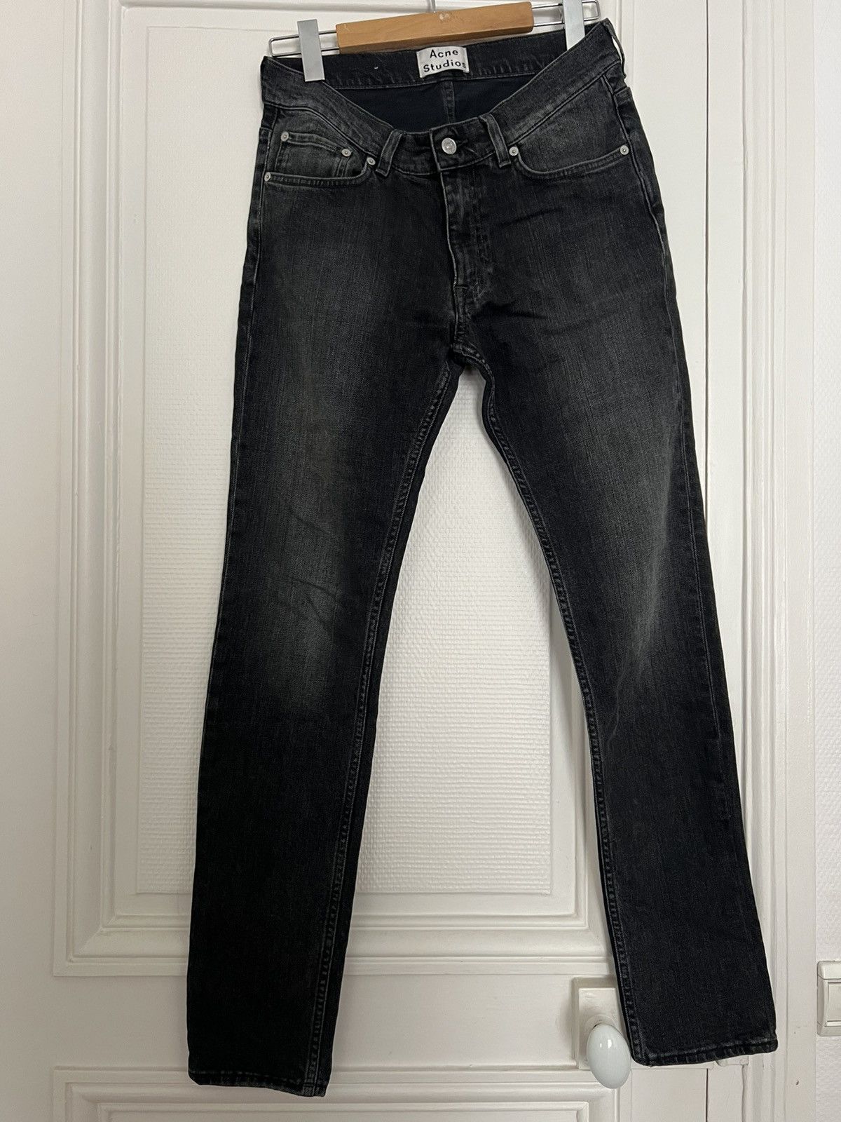 Acne Studios Acne studios black denim Size US 31 - 1 Thumbnail