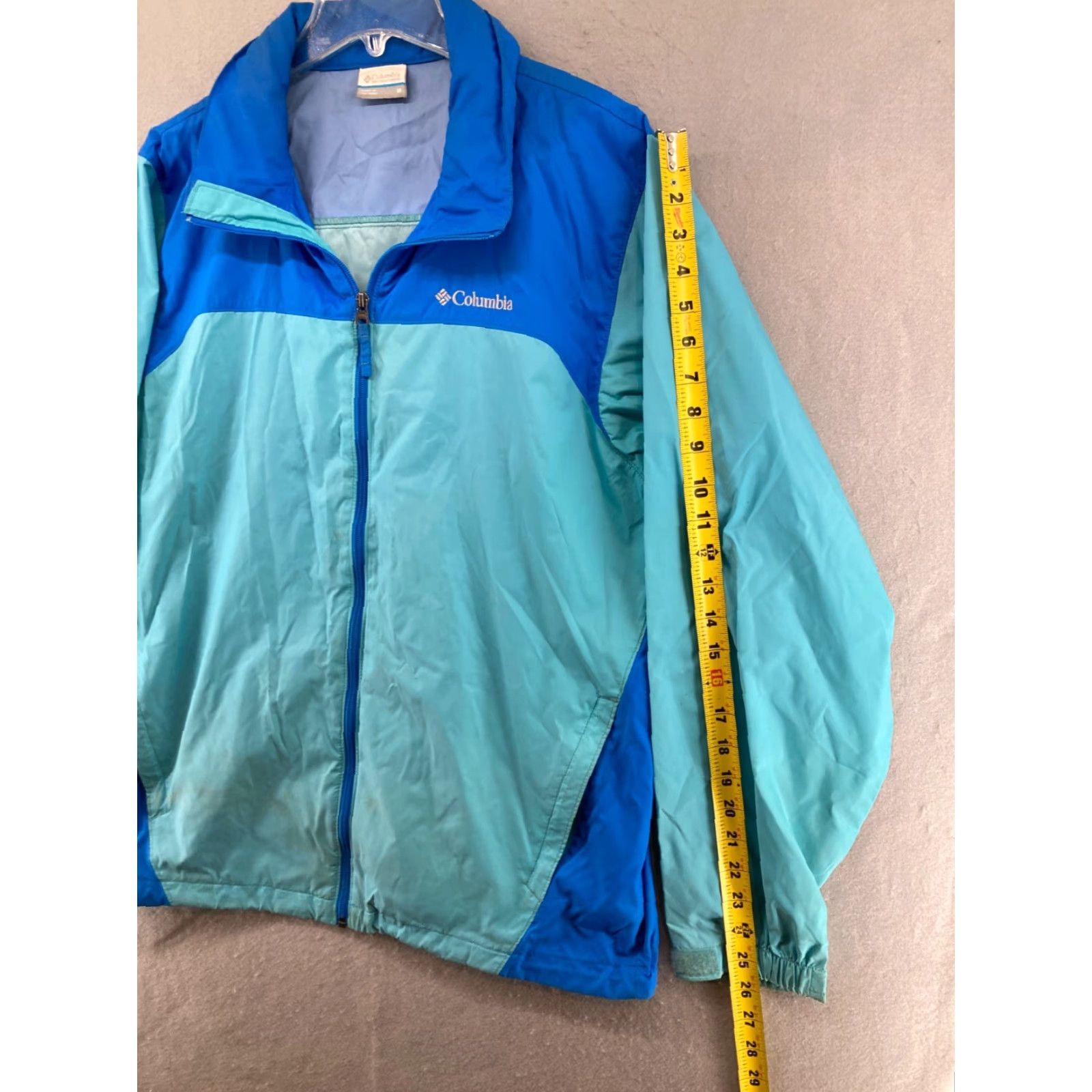 Rains Columbia Rain Jacket Womens M Blue Outdoor Rain Coat Jacket Womens M Colu mbia? Size M / US 6-8 / IT 42-44 - 4 Thumbnail