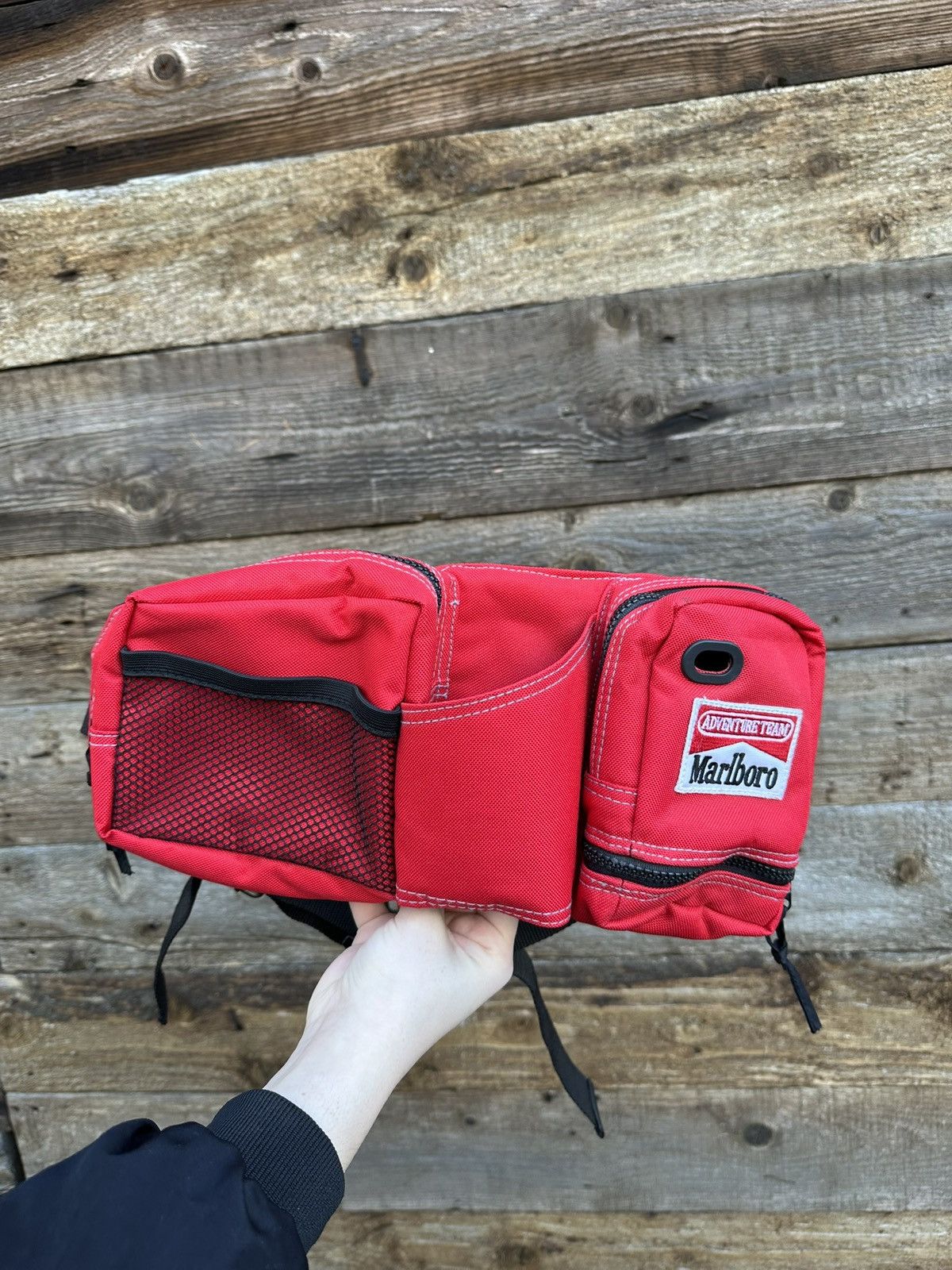 Marlboro × Vintage Marlboro Vintage Retro 1980s Cross Body Belt Bag 1990s Size ONE SIZE - 4 Thumbnail