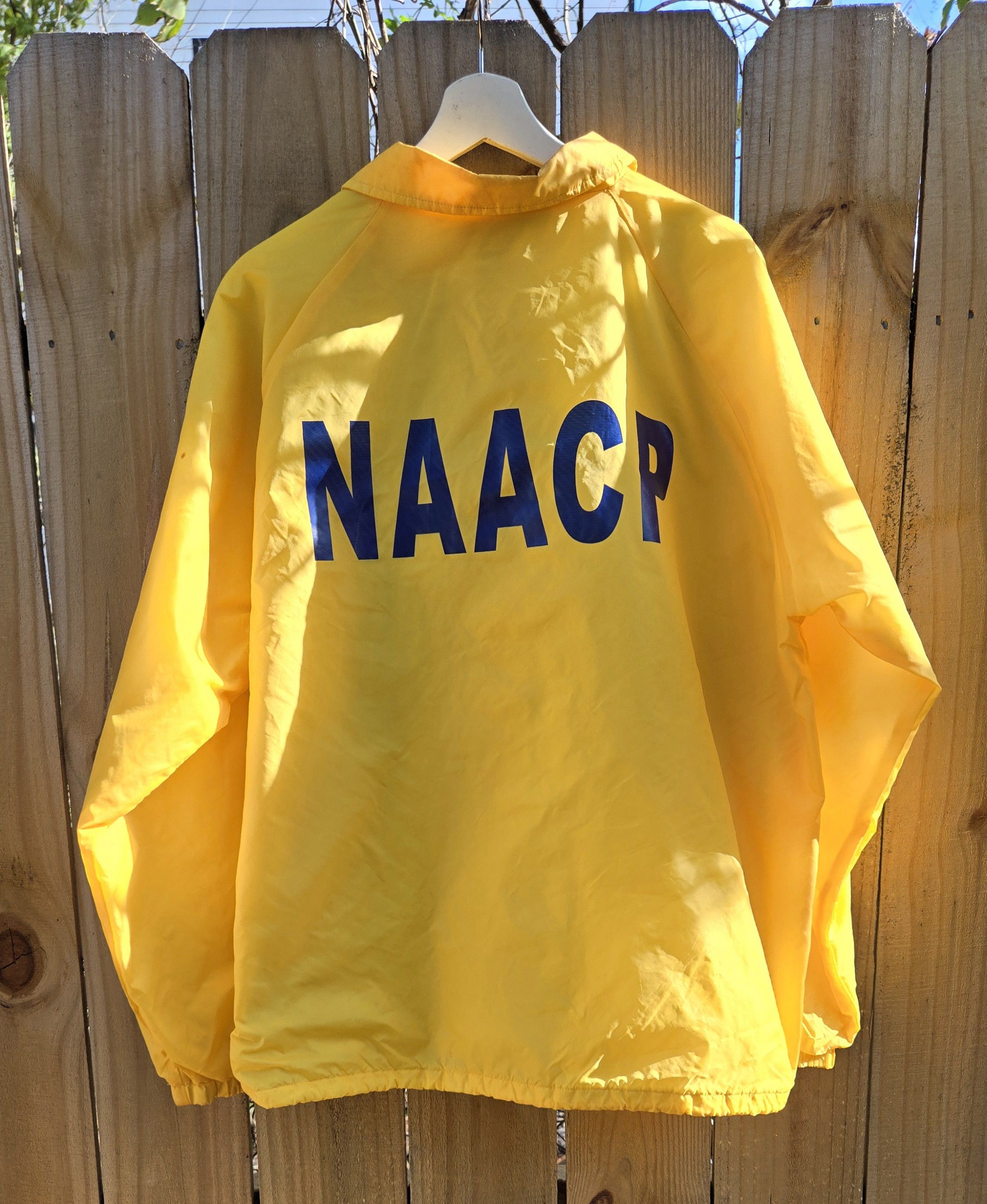 Vintage Vintage 90s NAACP jacket Size US XL / EU 56 / 4 - 1 Thumbnail